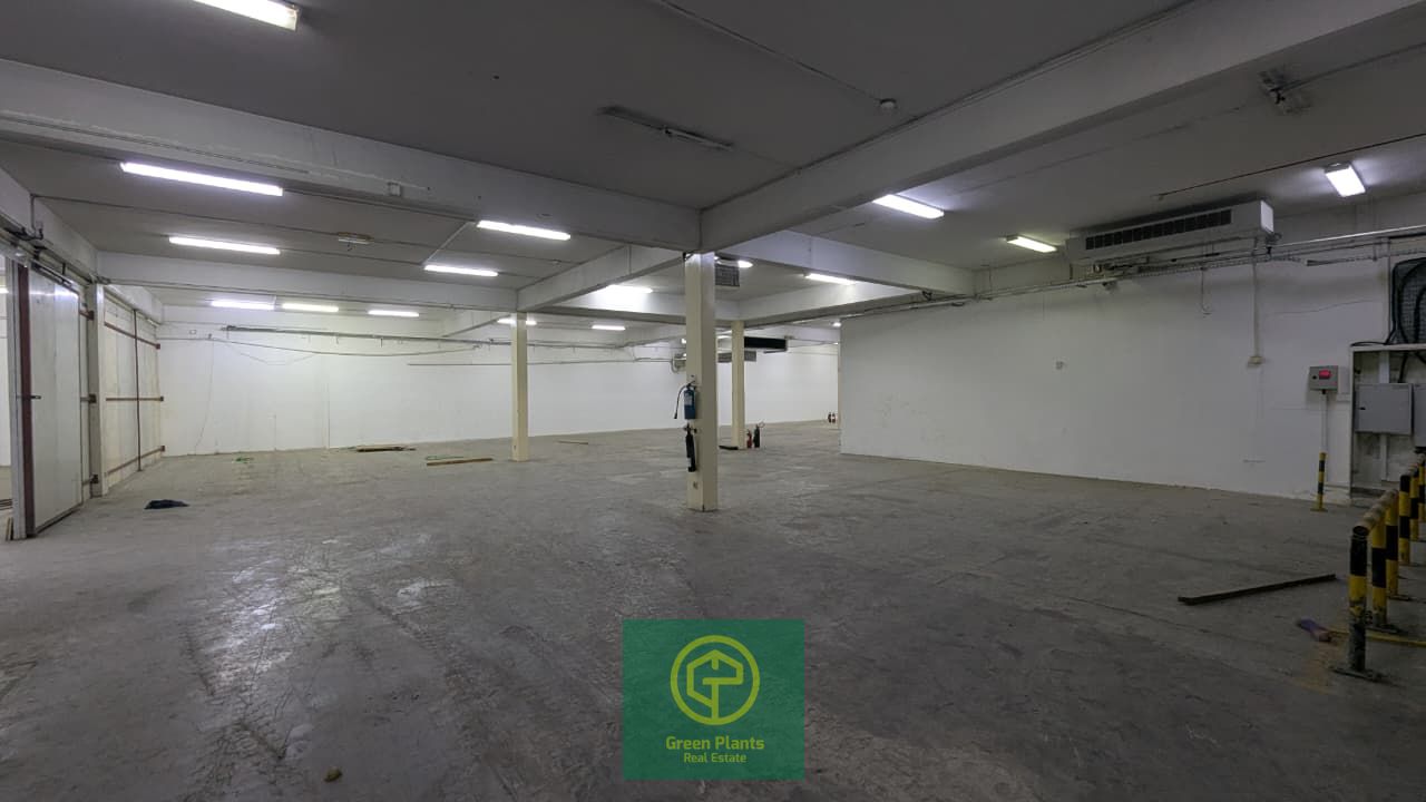 Umm Ramool 7,500 sq. Ft warehouse with ready air-condition, chiller room and office