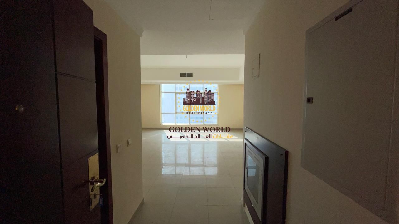 2BR apartment with living room in Al Taawun Al Mamzar, master room, 2 bathrooms, parking with remote, built-in wardrobes, free AC, gym & prayer room.