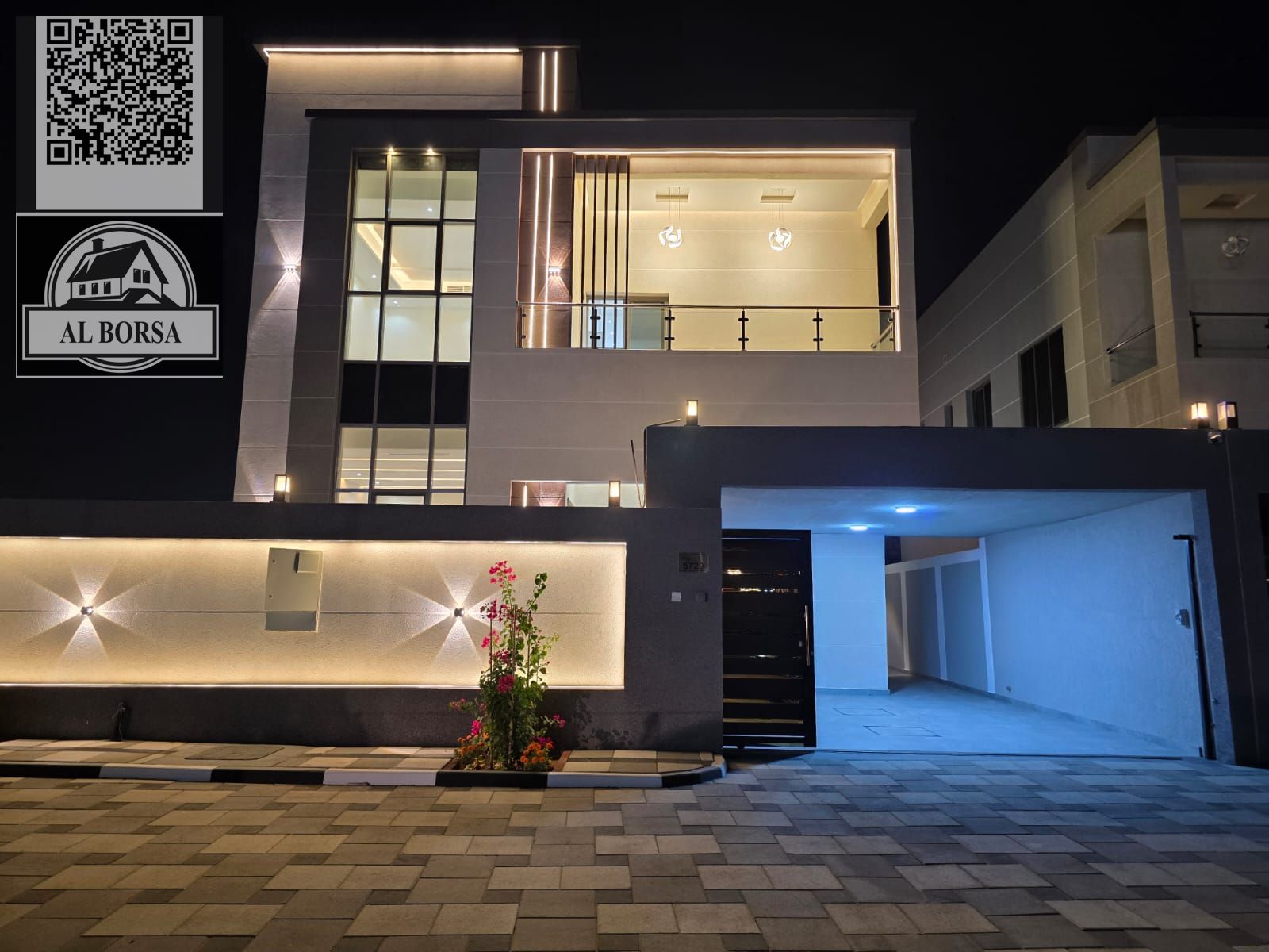 For sale: Villa in Al Helio 2, Ajman. 4 master bedrooms + living room + majlis + luxury kitchen + maid's room. Ready to move in immediately.
