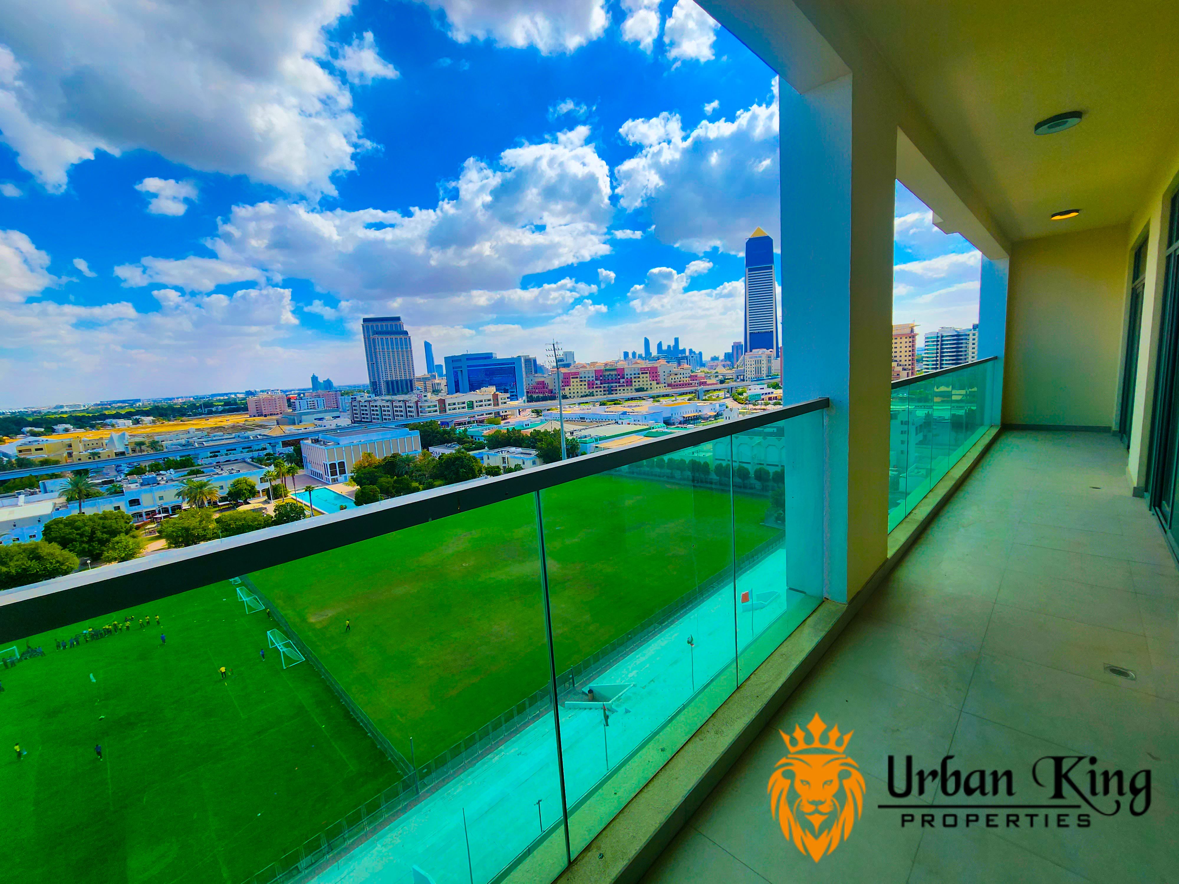Huge Balcony | Green View | With Kids Play Area And Gym Pool