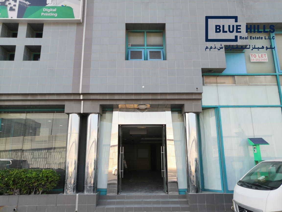 Spacious G+1 Shop on Airport Road