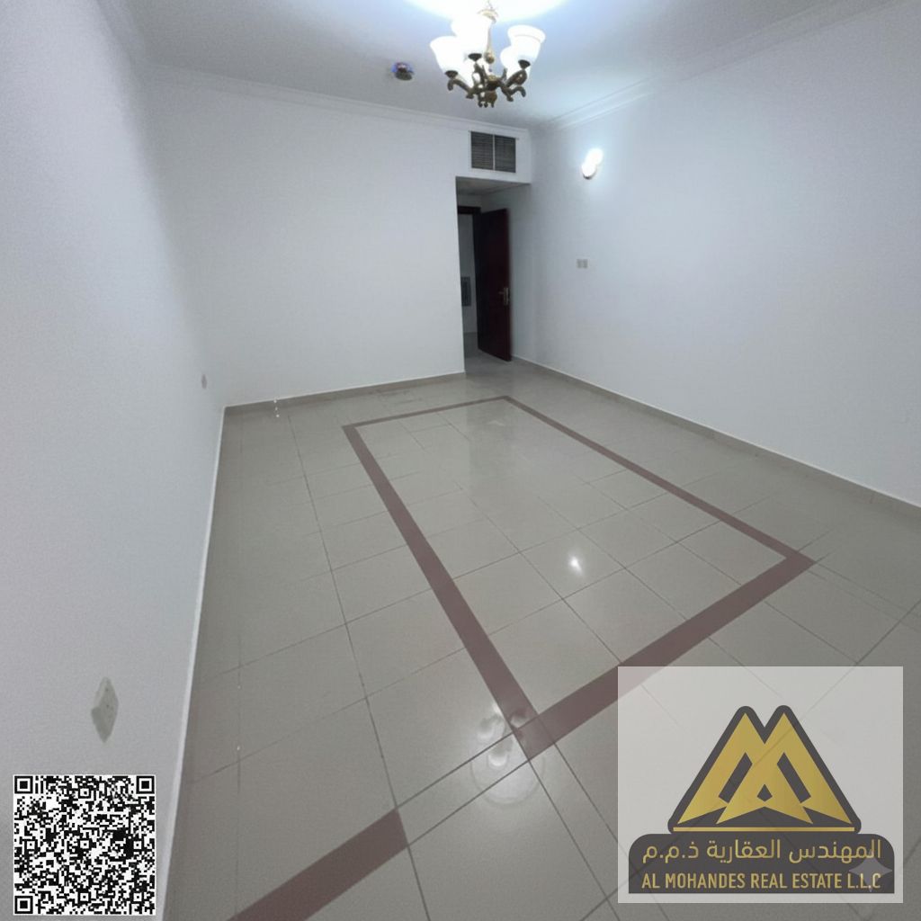 A 1 Bedroom Apartment with Living Room is available for annual rent in Al Rumaila, Ajman