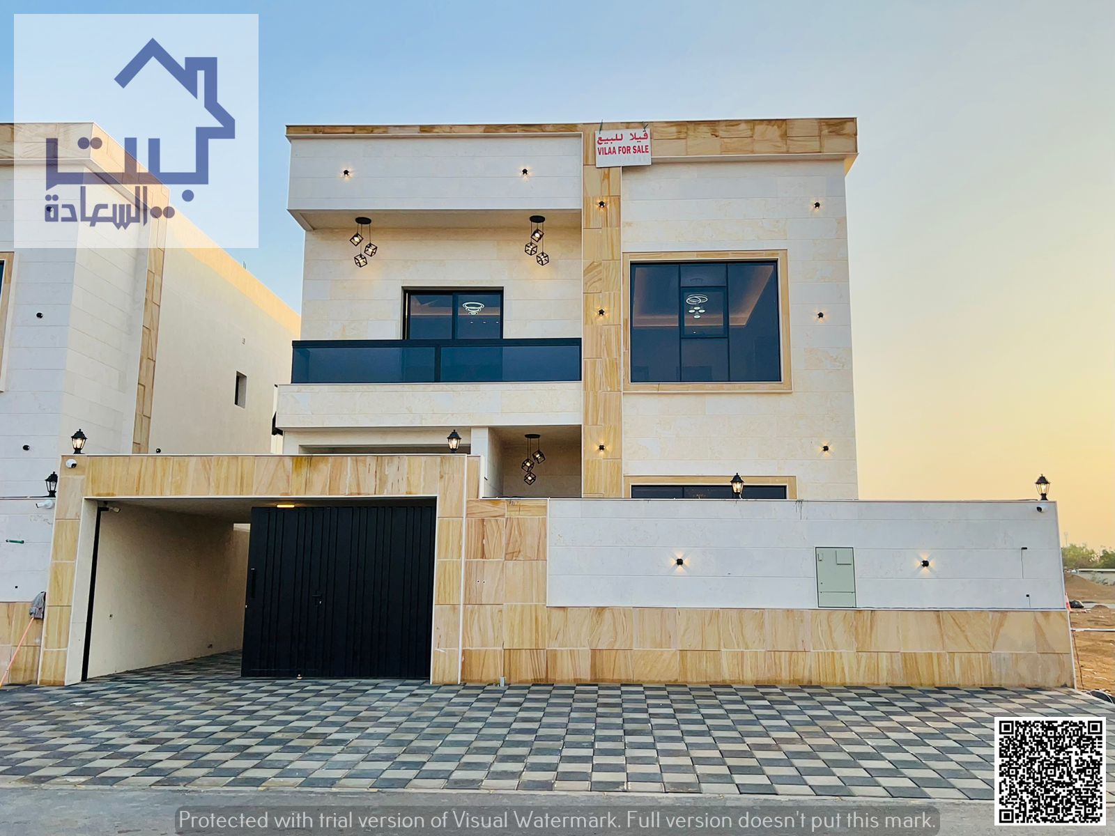 Modern villa in Al Helio 2, Ajman. Next to mosque. Fees included. Excellent location, great price. Freehold for all nationalities. Limited offer. Now!