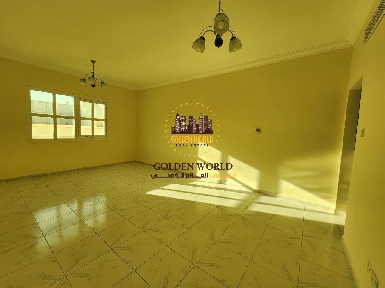 Spacious 2BR apartment in Al Qasimia Al Nad with large living room, 2 bathrooms, very clean condition. Rent AED 40,000, payable in 4 cheques.
