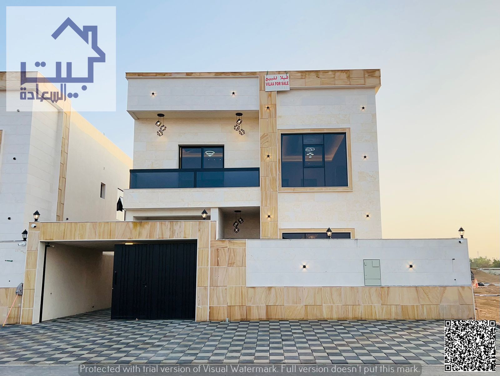 Dream villa with registration and ownership fees included in Al Helio 2, near mosque and services. Near Sheikh M. bin Zayed Rd. Freehold nationalities