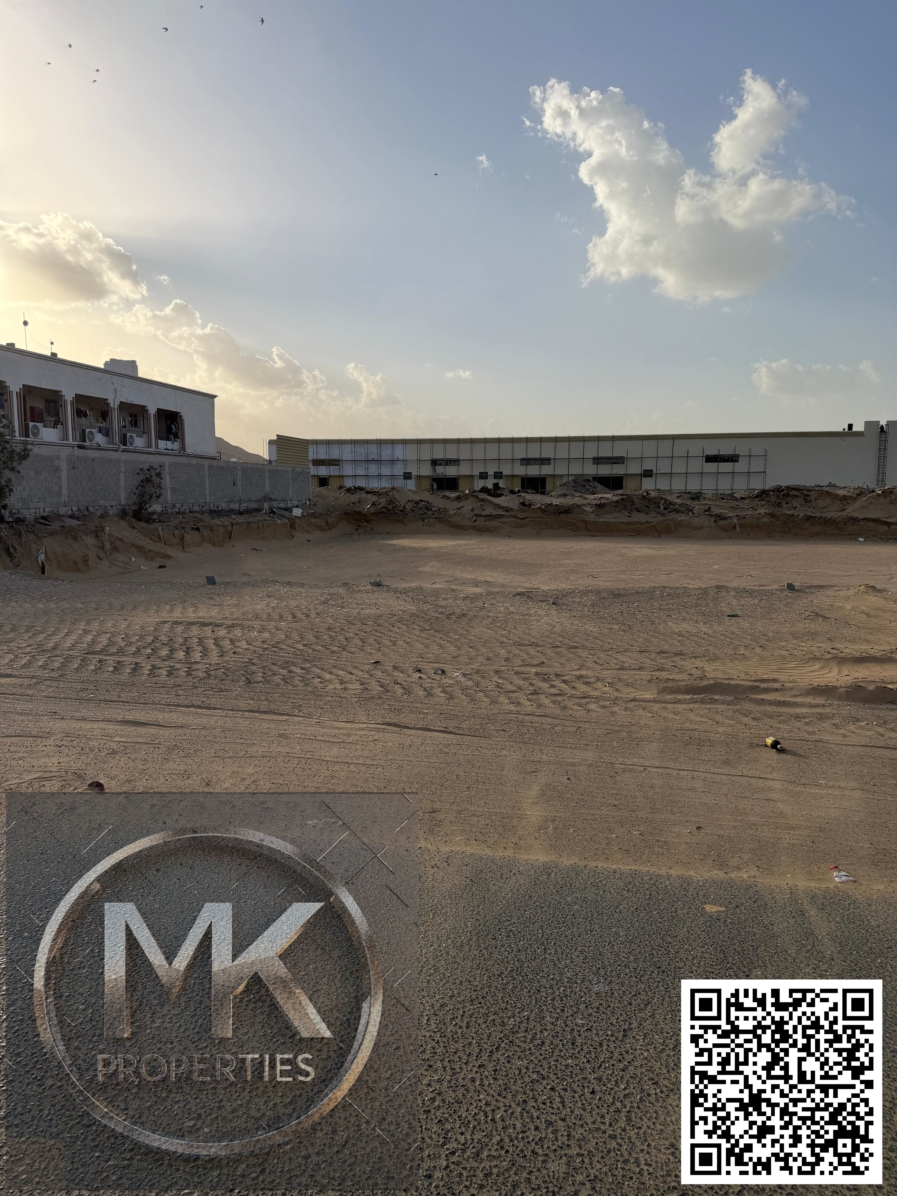 Industrial Plot For Sale 43500 SQFT Prime location IN Al jurf 260 AED Per SQFT
