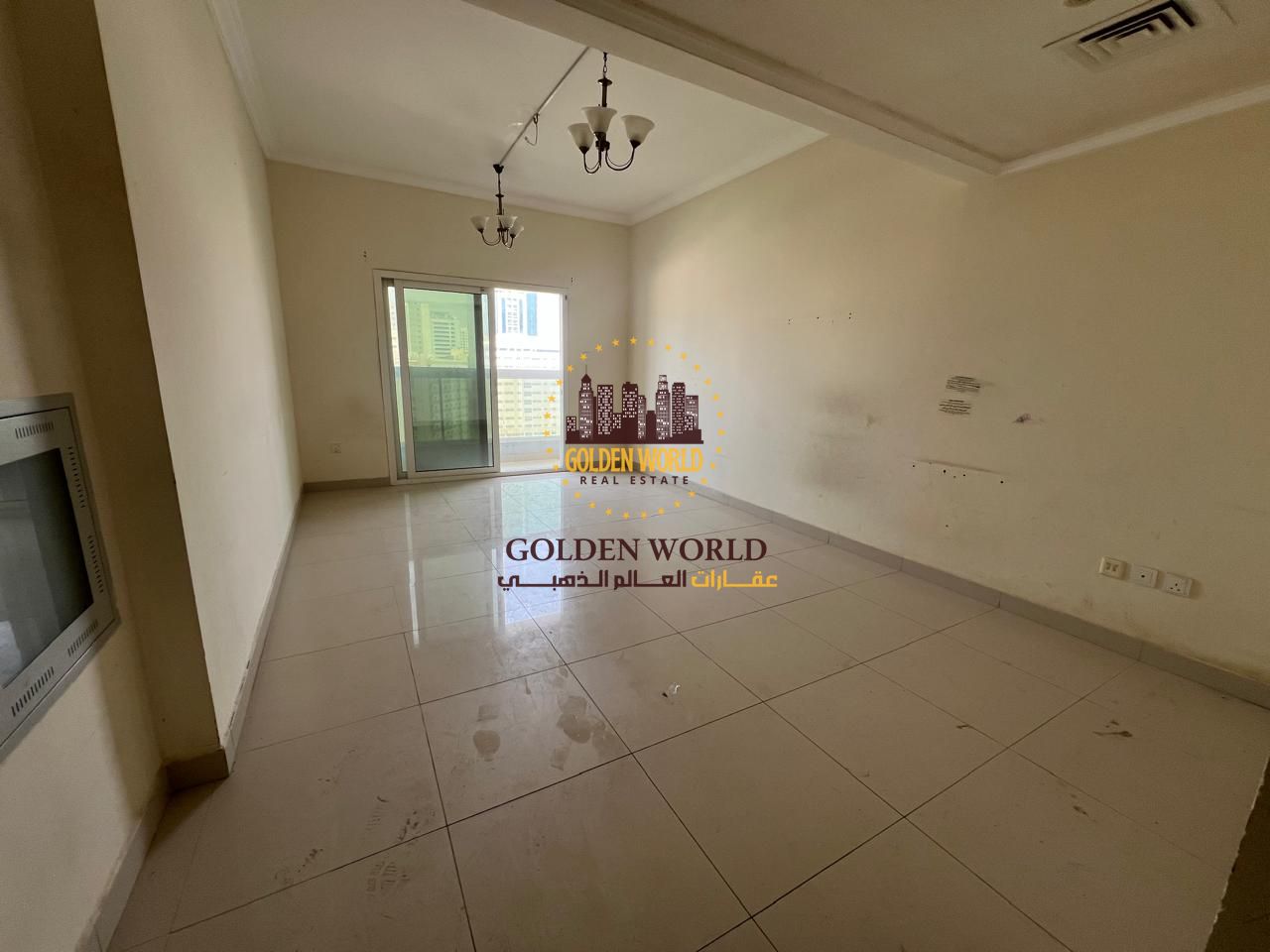 Two Bedroom Apartment for Rent in Al Taawun with Balcony and Three Bathrooms