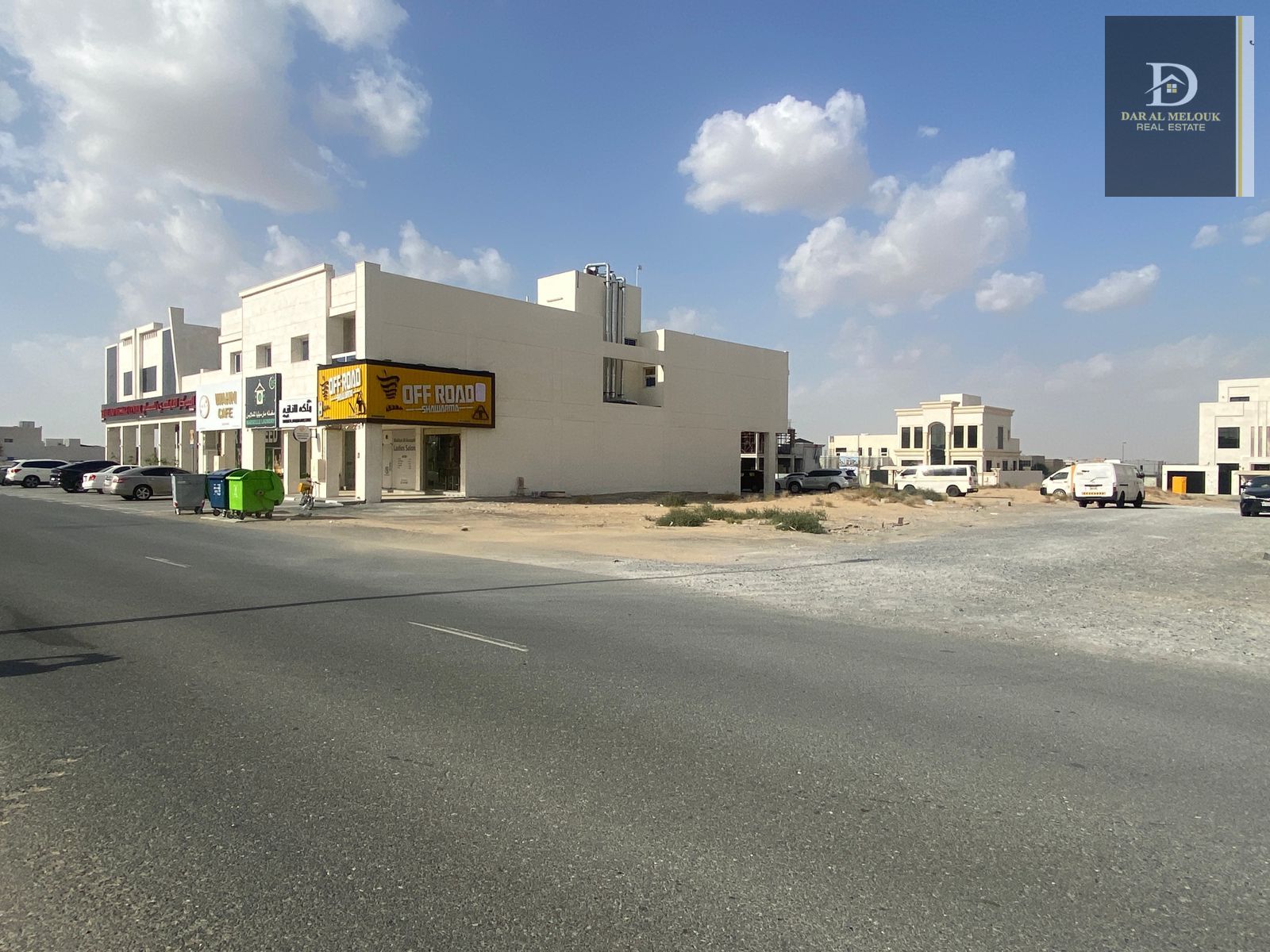 For Sale in Sharjah Al Hooshi Area Commercial/Residence Land Plot, 6000 sq ft, Prime Location, Directly on Maliha Road Corner Plot on 3 Streets