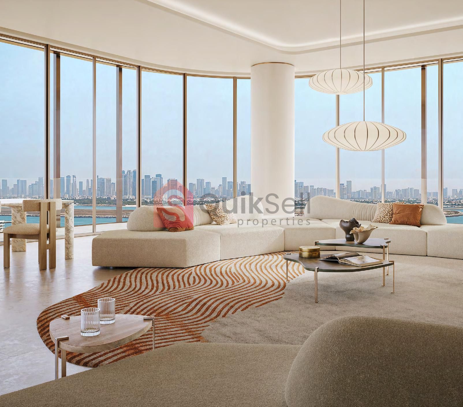 Beach View 4BR | Spacious Layout | Dubai Islands