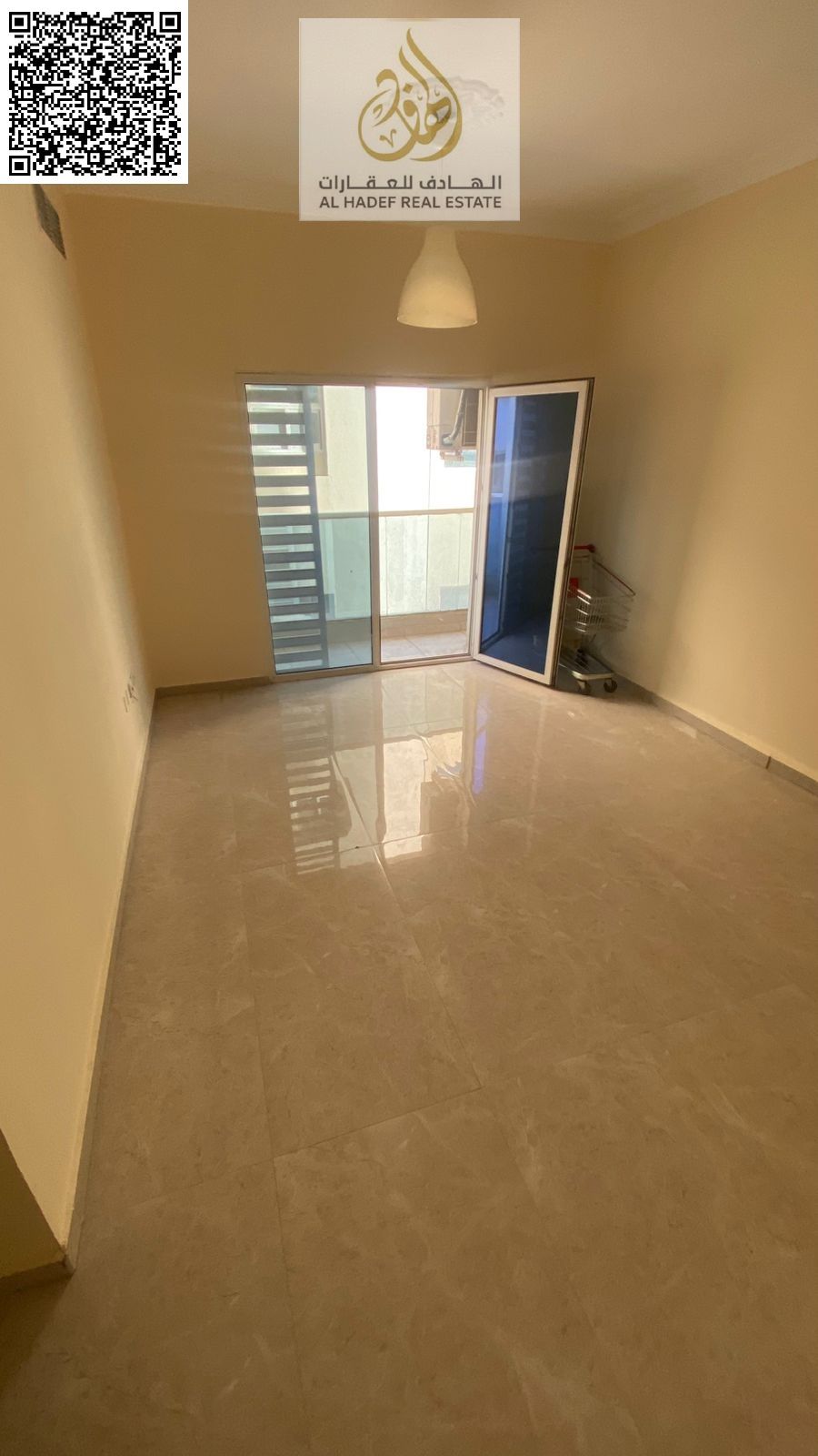 One-bedroom apartment with a living room and two bathrooms | In the best location in Ajman | Al Jurf 2, close to schools, Delta Mall, the court, the u