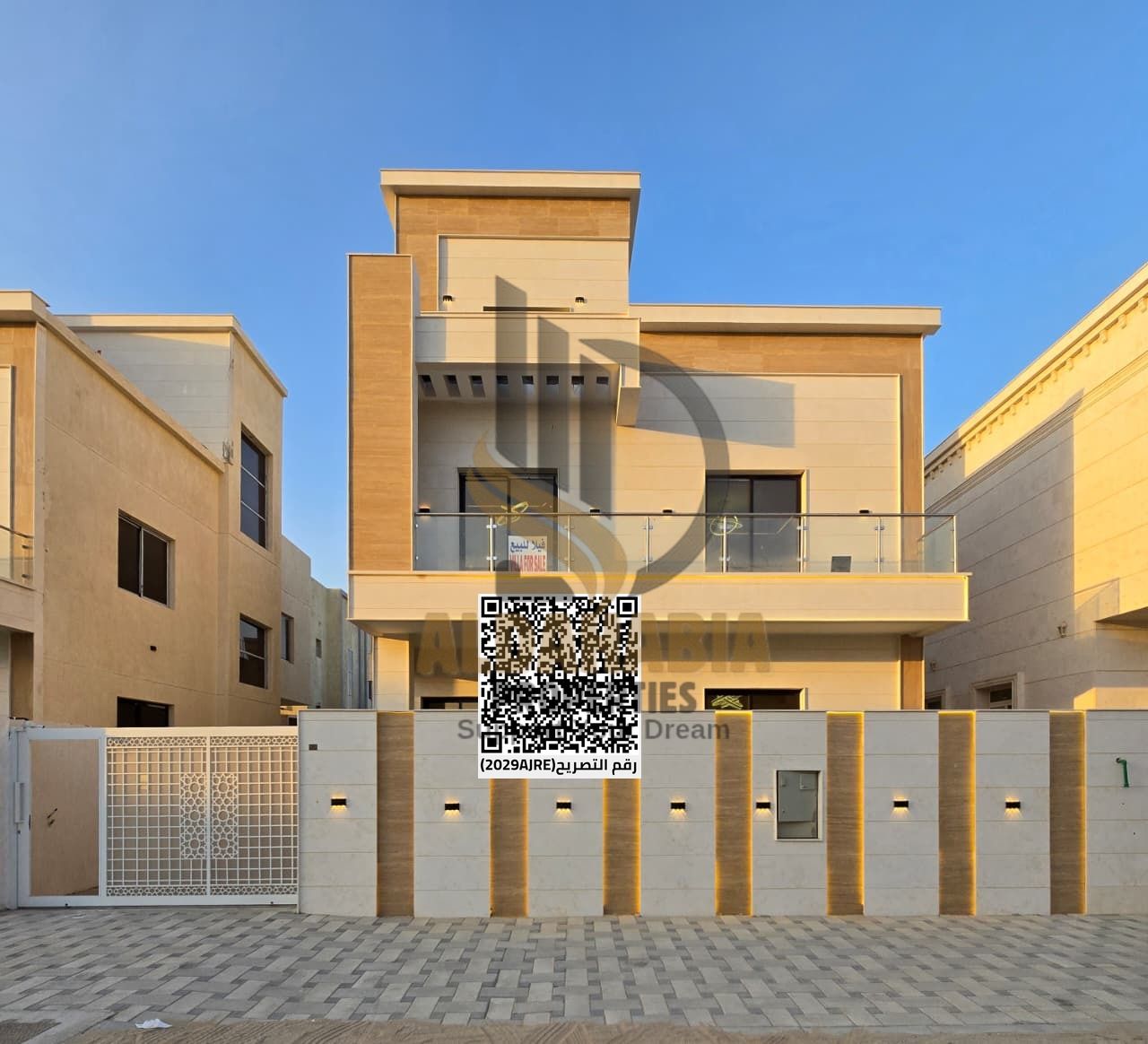 An excellent opportunity to own a premium villa in Al Yasmin, located in a prime location directly opposite the mosque, close to all essential servic