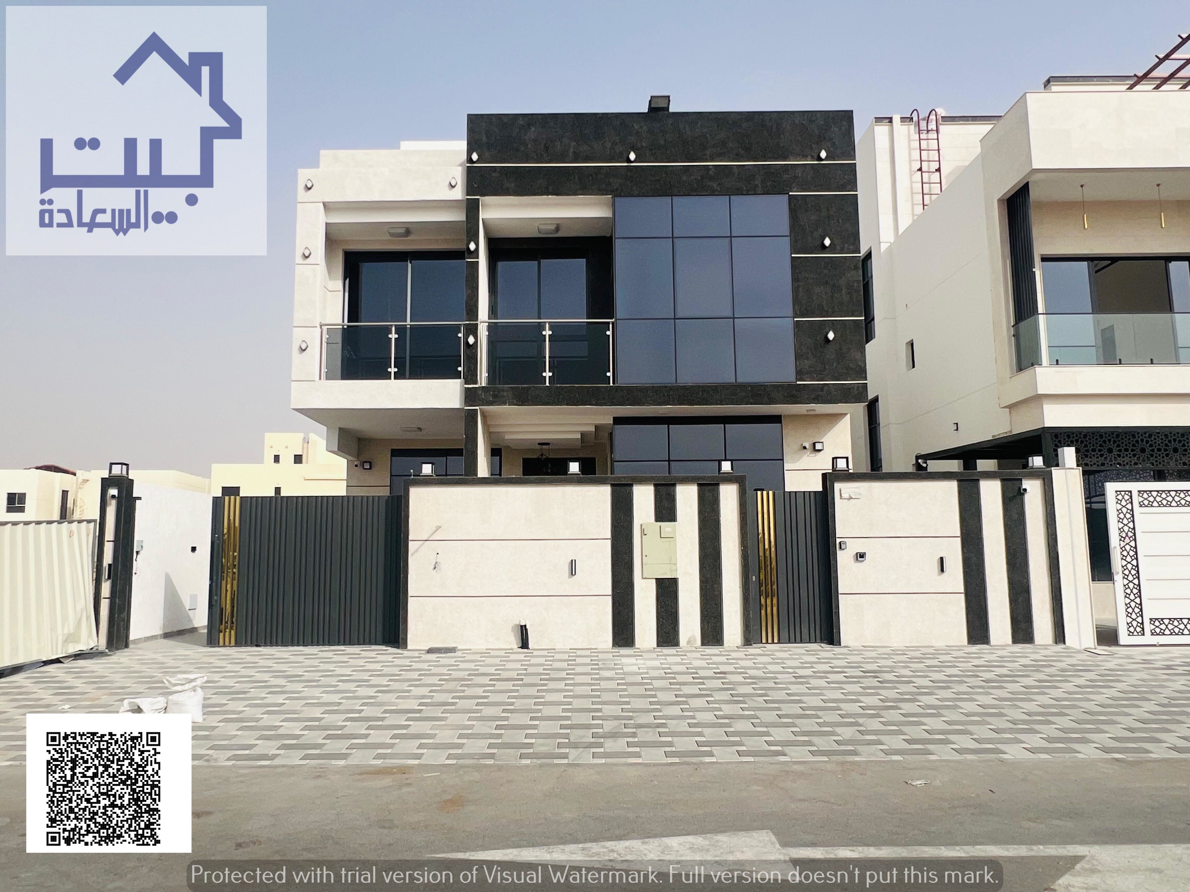 Luxury villa with air conditioning, close to all amenities, on Sheikh Mohammed Bin Zayed Road. Freehold ownership for all nationalities.