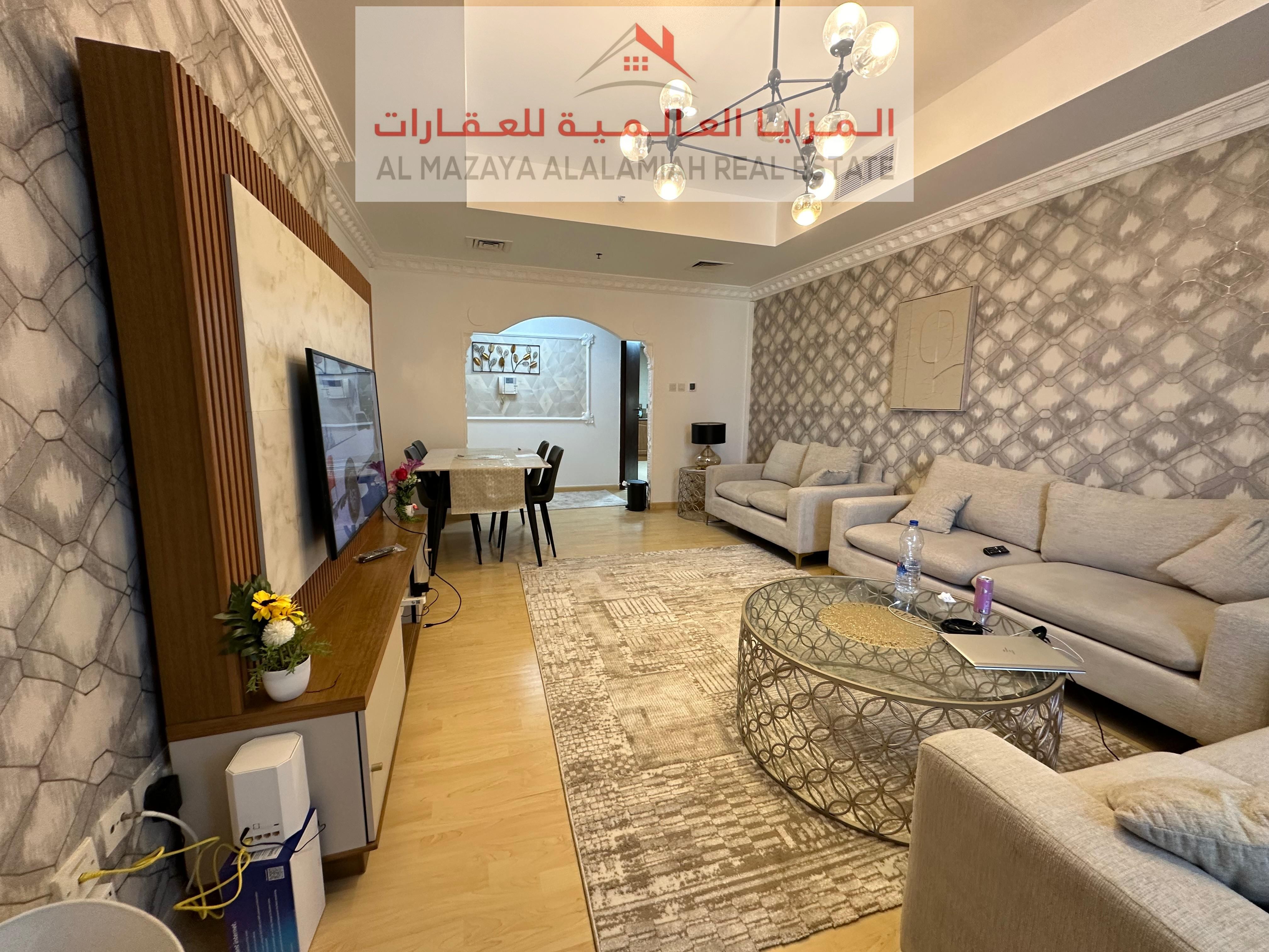 New Luxury Furnished, 2 Bedrooms apartment - Al Mamzer, Sharjah - WIFI - Monthly rent