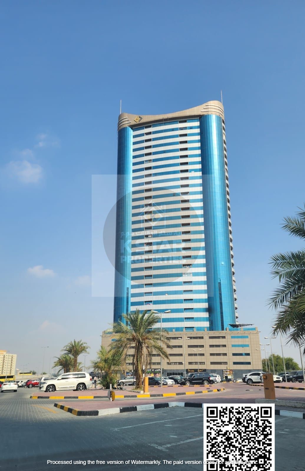 2 BED ROOM HALL WITH FANTASTIC VIEW OF AJMAN CITY IN CONQUEROR TOWER AJMAN