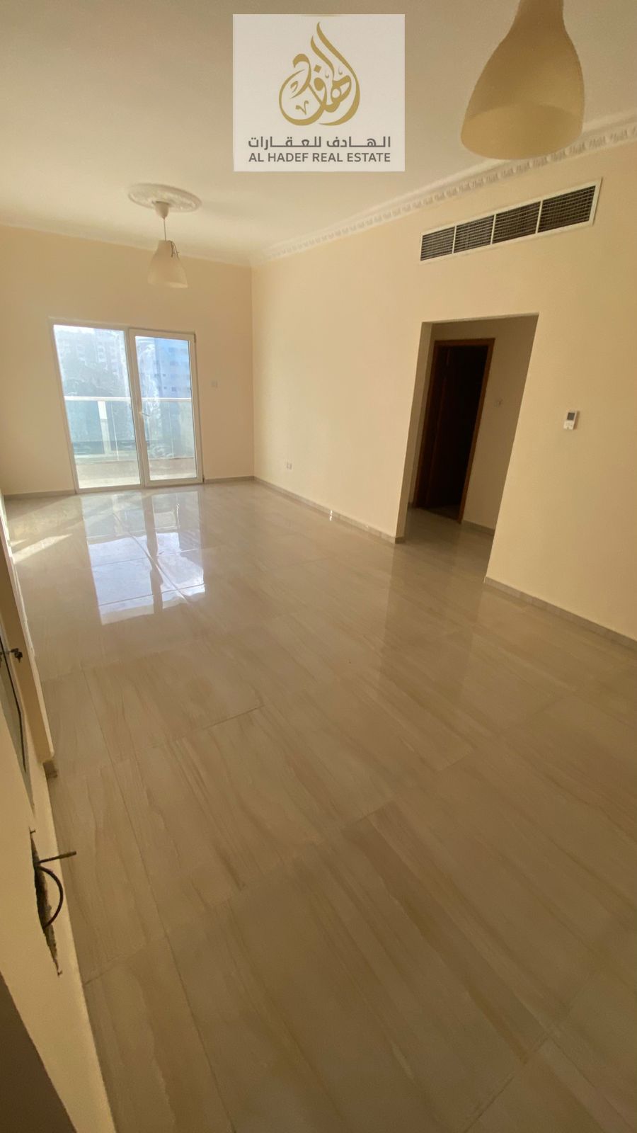 A one-bedroom apartment with a living room and two bathrooms, currently occupied, in one of the largest modern apartments in Ajman. Its location is ex