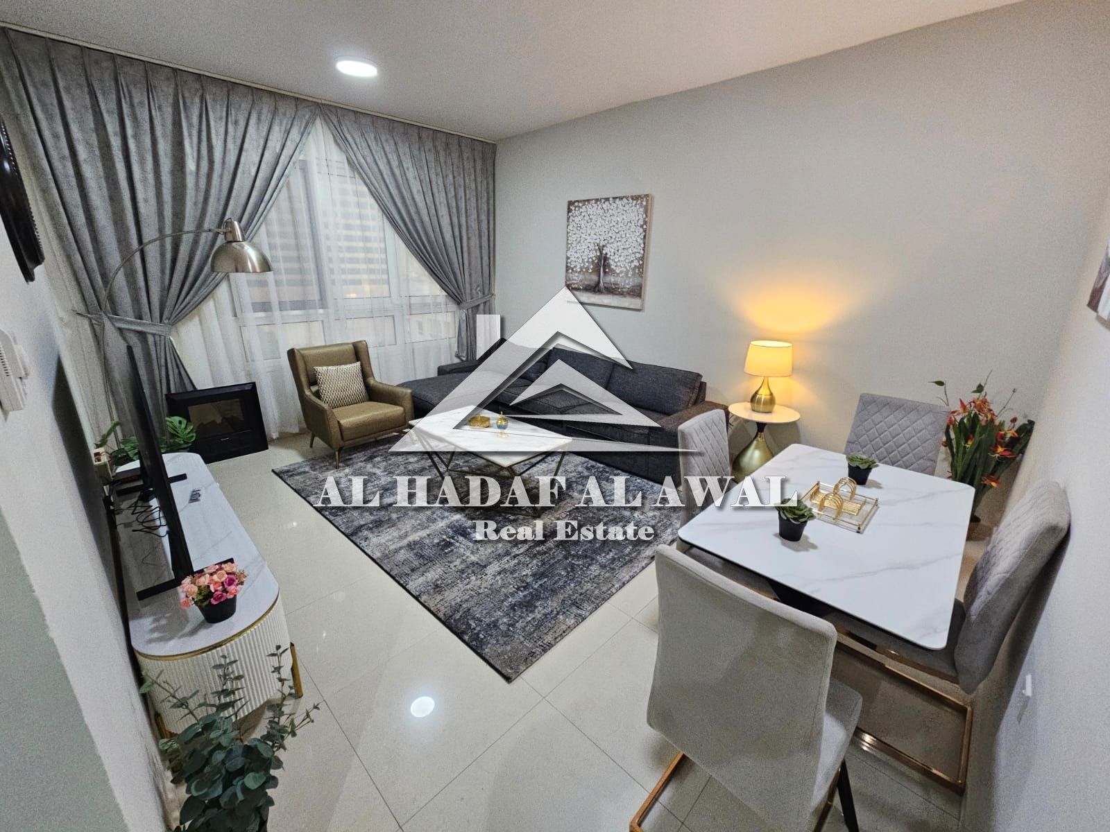 Sharjah, Al Majaz 3, opposite Al Safiya Park. One bedroom and living room available, first occupancy. Rent 5200 AED including internet only. Security