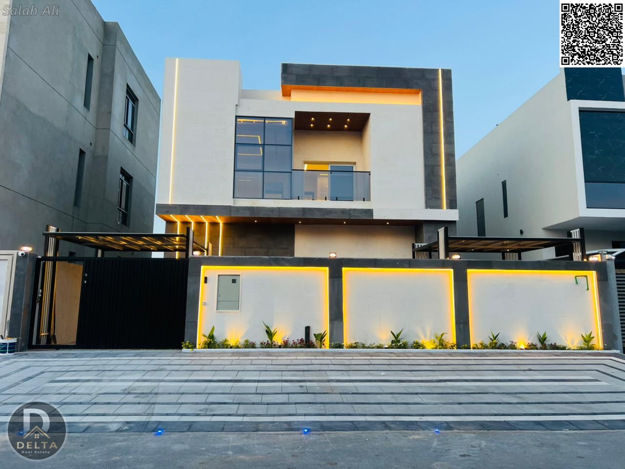 For sale: Modern villa in Al Helio 2 (directly next to Azhi project), including registration and ownership fees. Close to all services and near Sheikh