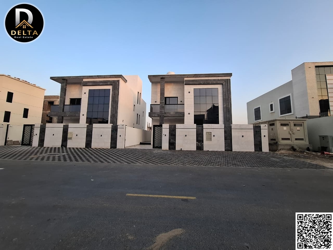 Modern villa in Al-Amrah (directly next to Azhi project), two floors and a roof, close to all services.