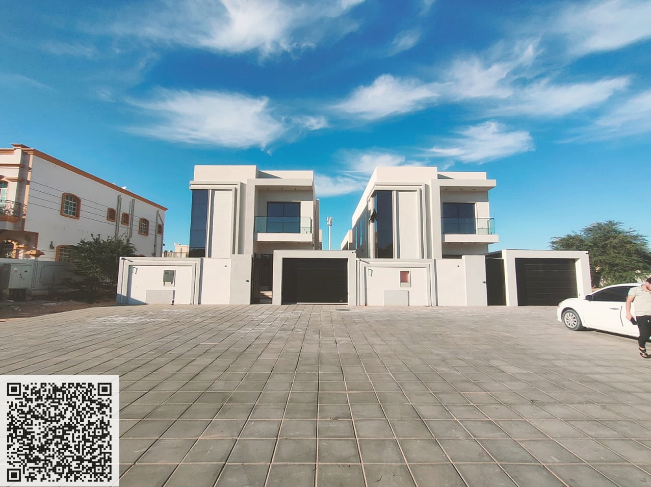 New villa for sale in Al Muwaihat 2 – Prime location on a main road (street and alley) Freehold | High-end finishing | Ready to move in