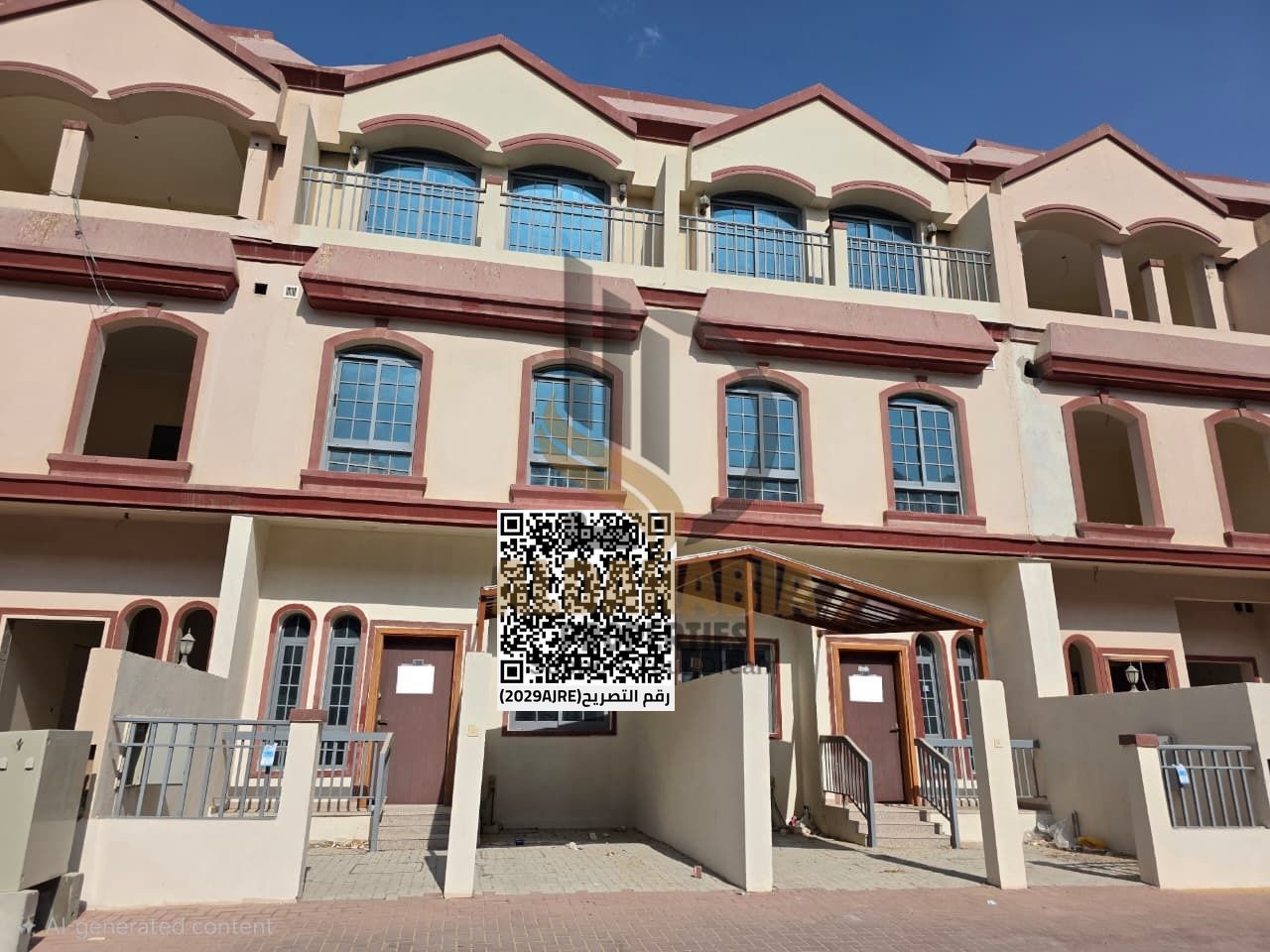 An excellent opportunity to own a townhouse with two bedrooms, a living room, and three bathrooms in Uptown Al Zahia, a well-planned residential commu