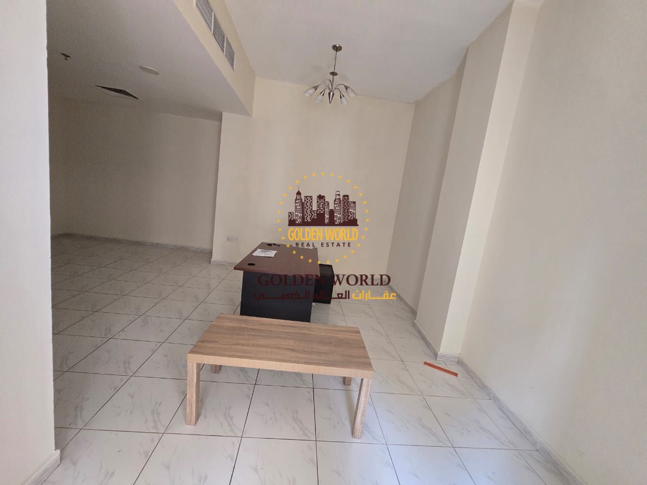 2BR apartment with living room in Al Majaz, 2 bathrooms, pool, open view, parking, no balcony. Rent AED 40,000, 4 or 6 cheques.