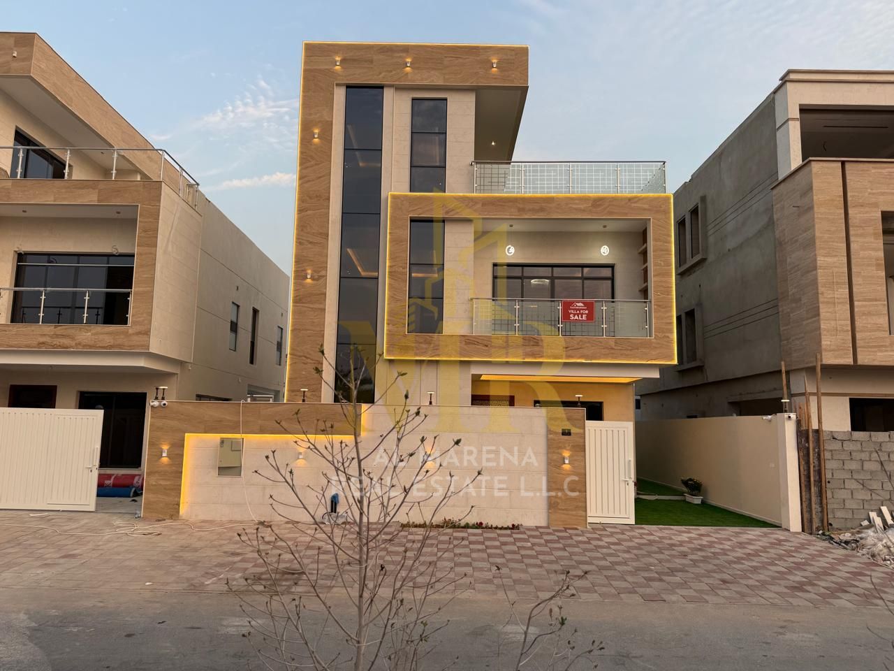 Luxury super deluxe villa for sale in Al Yasmin area, Ajman, at an attractive and distinctive price.