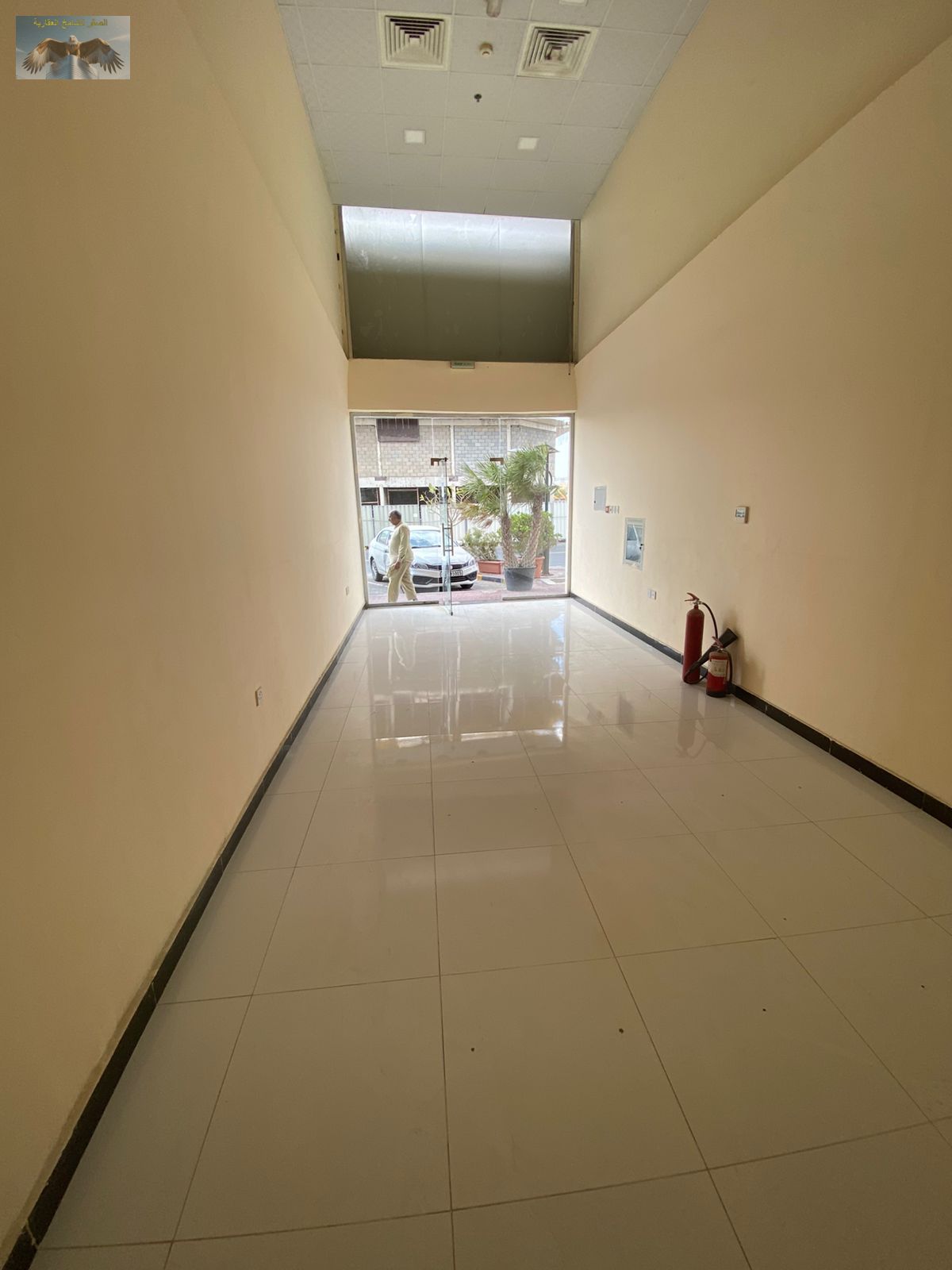 **For Rent in Al Jurf – Ajman** • Shop + Bathroom • Direct frontage on the main street • Strategic location behind the Chinese Market • Suitable for a