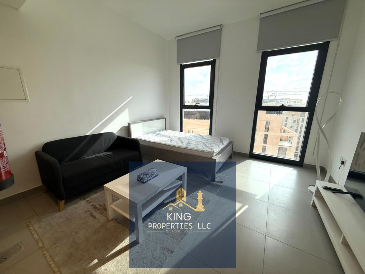 A fully furnished studio is available for rent in Al Mamsha