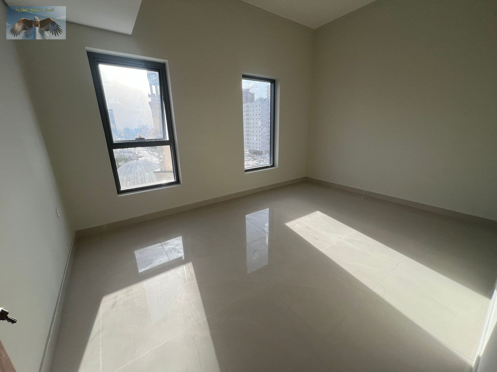 Brand New 2-Bedroom Apartment for Rent in Al Nuaimiya 1 Near Al Hikma School with Central AC, Balcony, and Built-in Wardrobes