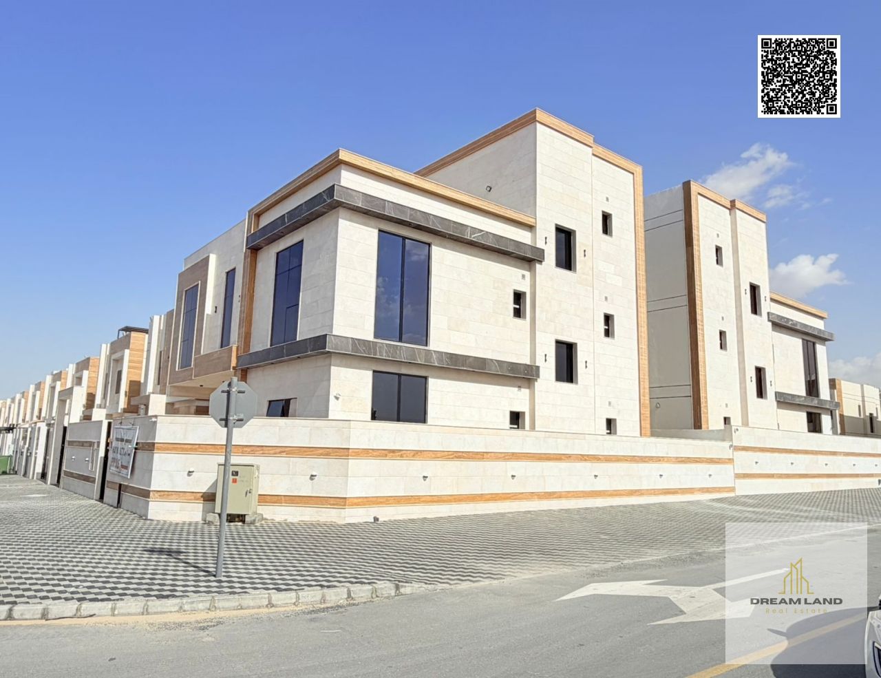 A villa on the main street, ready to move into, with all registration and ownership fees included, in one of Ajman's most prestigious areas. Freehold