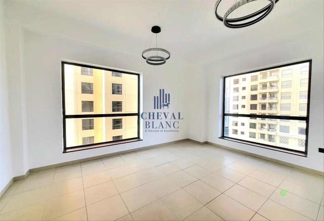 Vacant JBR Beachfront 2BR | Stunning Marina Views