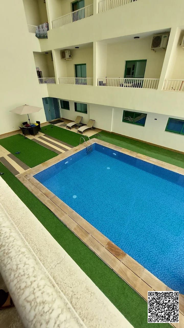 Smart Tower – Studio Apartment for Sale | Pool View | Balcony | Al Amerah Ajman