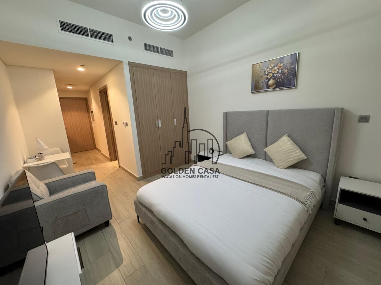 Fully Furnished | Studio at Azizi Riviera 41