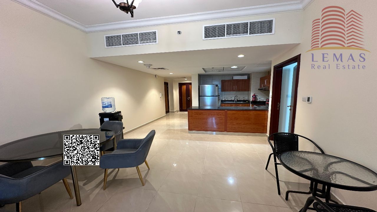1bhk for rent full sea view and with furniture