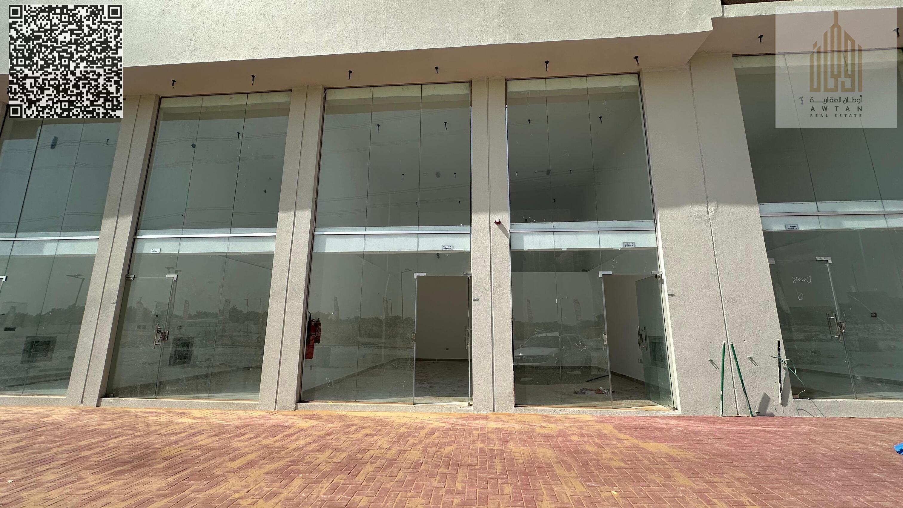 A golden investment opportunity in the heart of Al Helio 2, Ajman A prime commercial shop is for sale in the bustling Al Helio 2 area, known for its