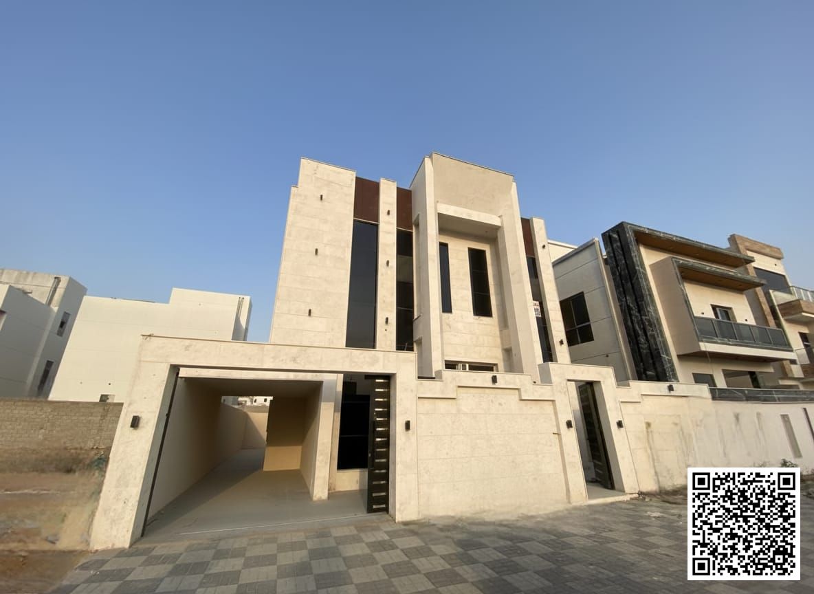 5 master bedroom brand new villa for rent in al helio 2 ajman