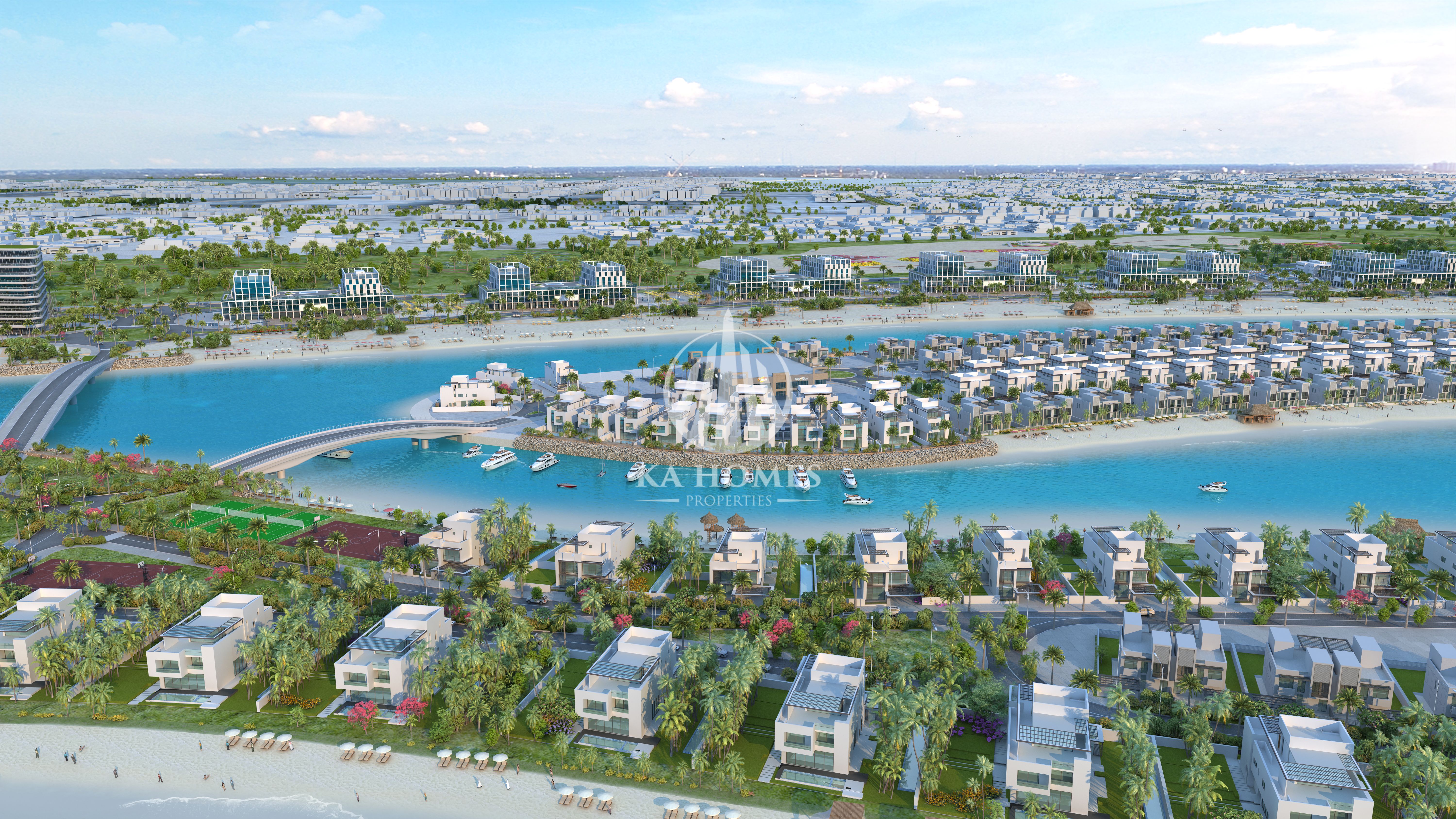 Ready for immediate occupancy by the sea with a 4-year payment plan and no registration fees.
