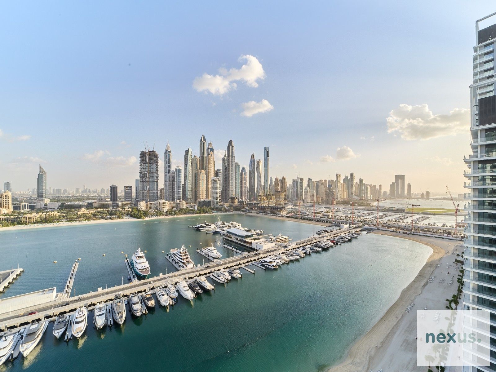 Premium 3BR Beachfront Apartment | Marina & Sea Views