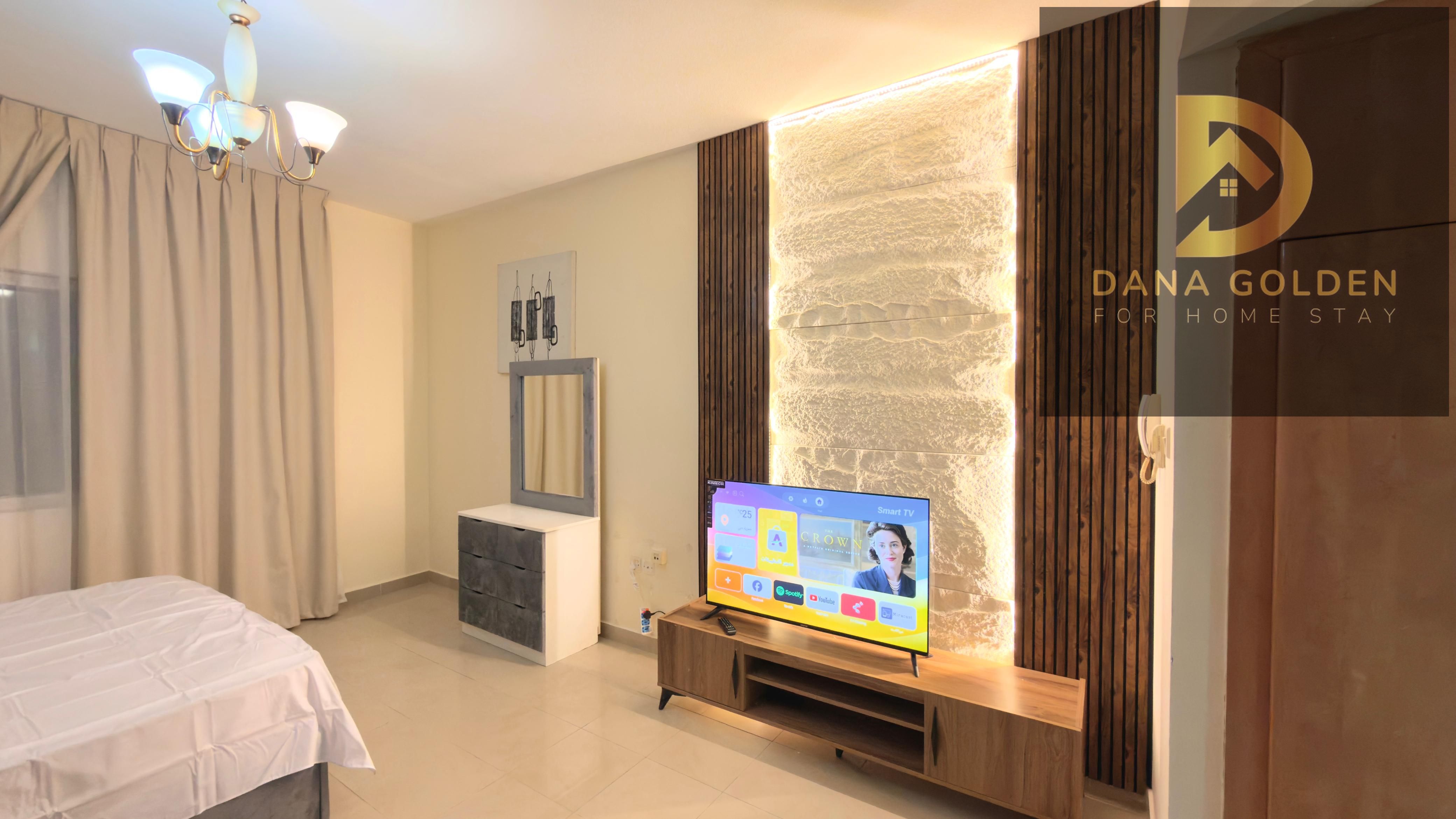 Furnished studio apartment for monthly rent in Al Majaz 3, Sharjah