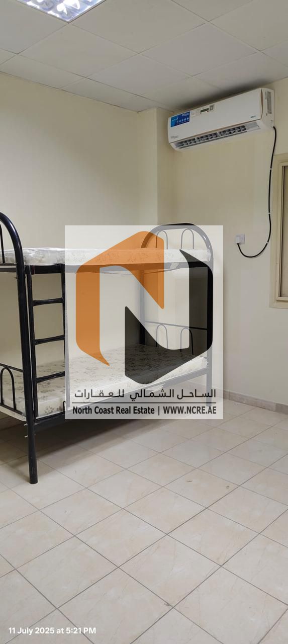 Fully Furnished Labour Accommodation – AED 4000/Month – Industrial Area 13, Sharjah – Ready to Move In!