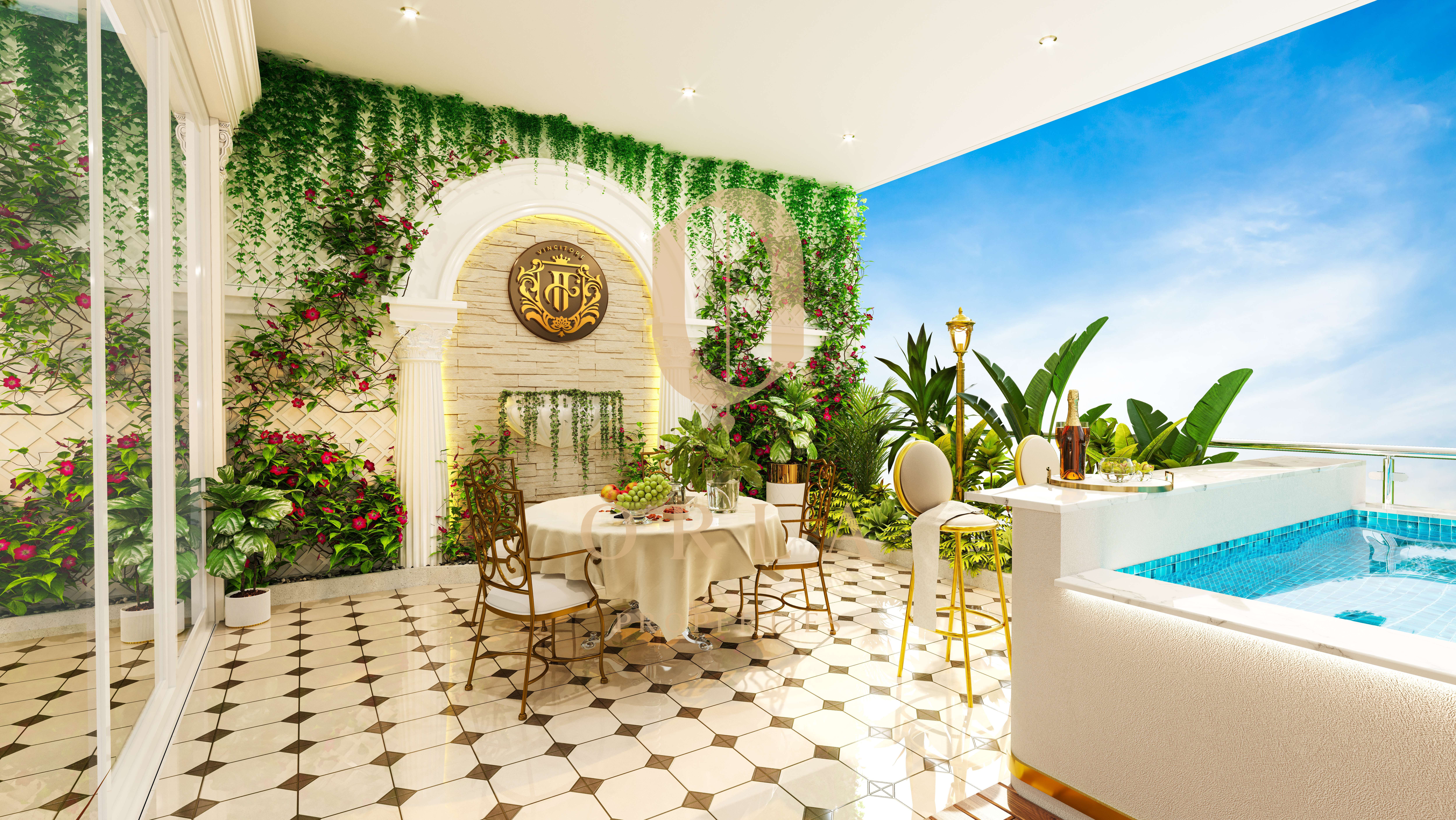 Serene Flow | Poolside Retreat...