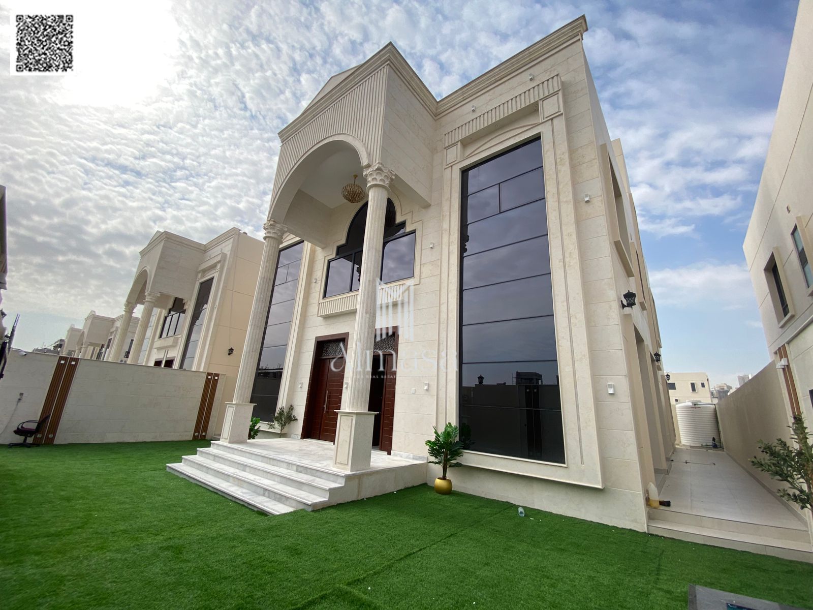 Corner Villa for Sale in Al Helio 2 – Ajman | 5 Master Bedrooms + Majlis + 2 Living Rooms rden | Plot: 4,300 sq. ft | AED 2,500,000 Including Registrat