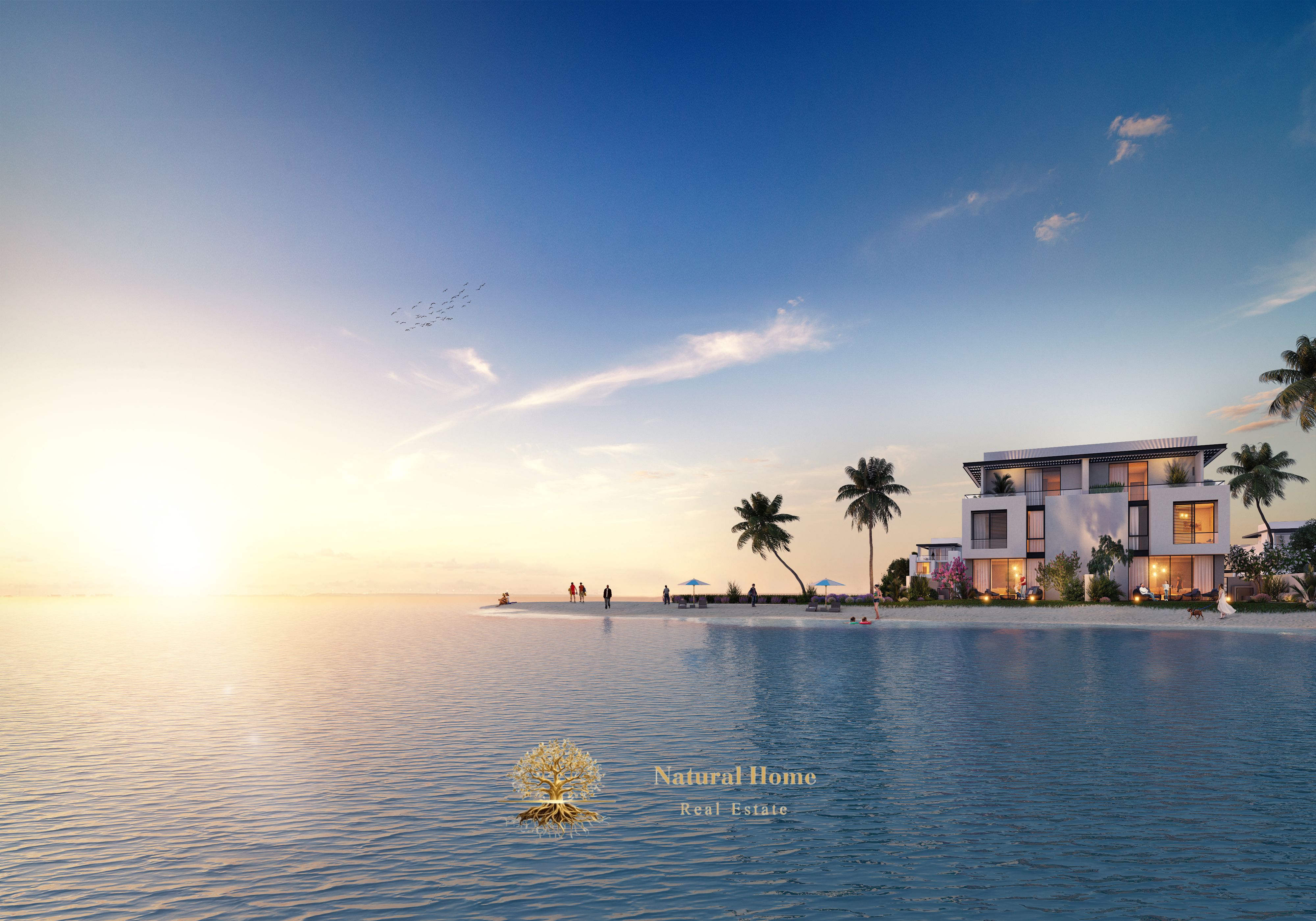 Beach View | High ROI Sun Island Villa | Freehold | Prime Waterfront Location | 3 years Post Handover Payment