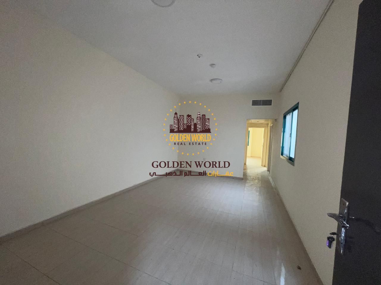 2BR apartment with living room and balcony in Al Qasimia Al Nud, 2 bathrooms, very clean. Rent AED 34,000, 4 or 6 cheques.