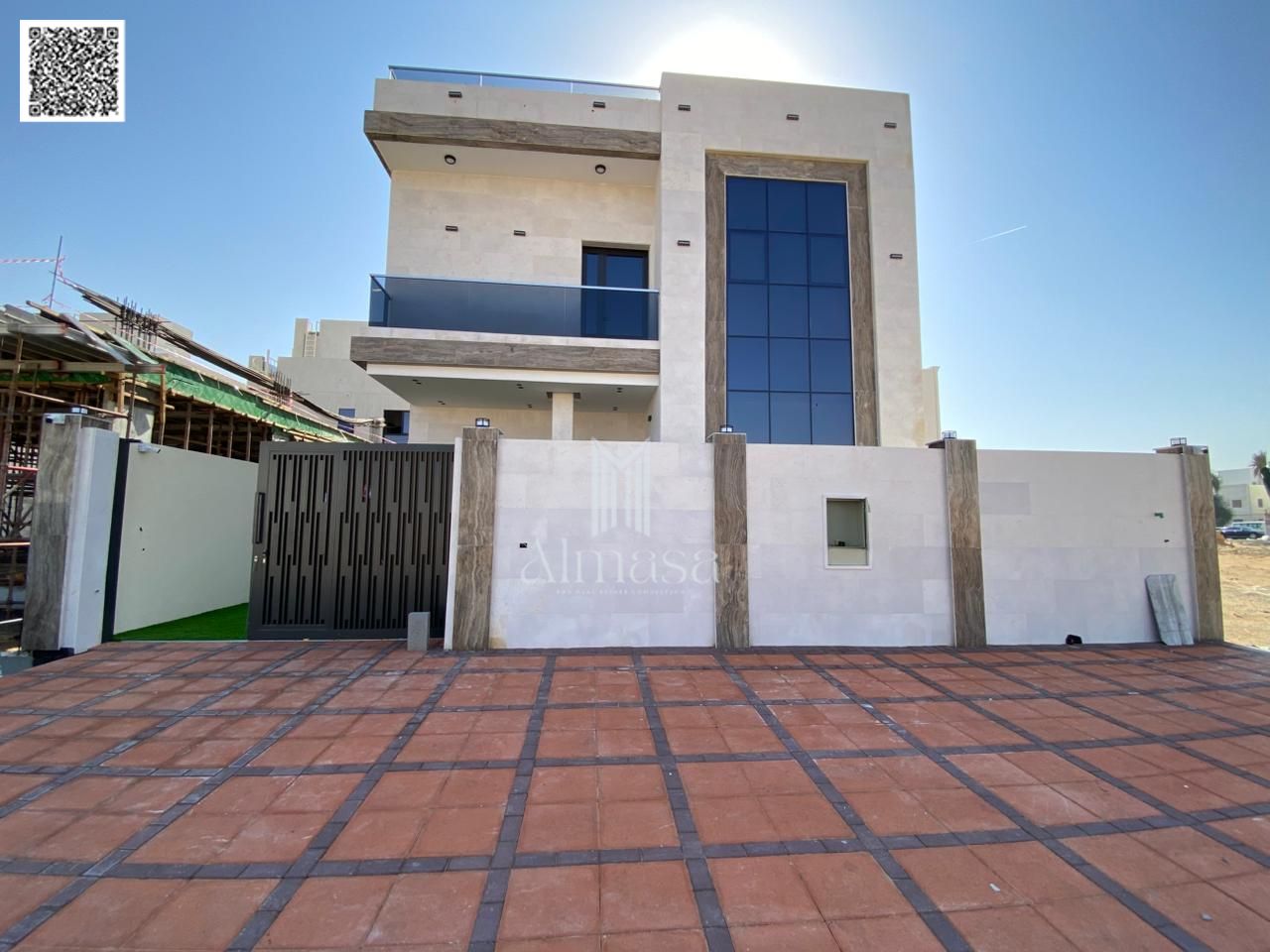 Elegant Villa for Sale in Al Zahya – Ajman | 4 Master Bedrooms + Majlis + Living Room + Rooftop | BUA: 3,500 sq. ft | AED 1,680,000 Including Registrat