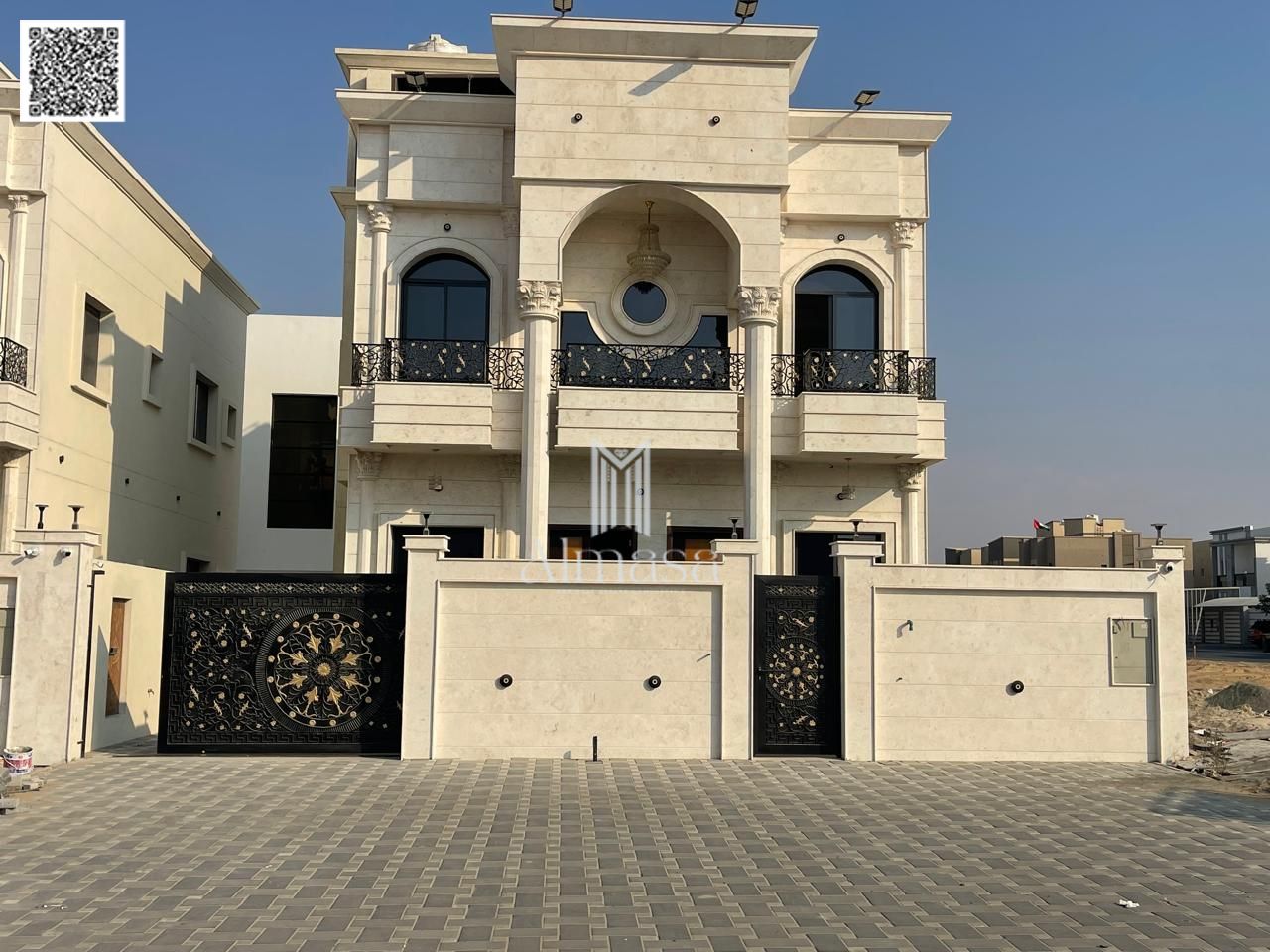 Luxury Villa for Sale in Al Zahya – Ajman | 7 Master Bedrooms + Rooftop Seating | Prime Location on Main Road | AED 1,880,000 Only | Price Negotiable