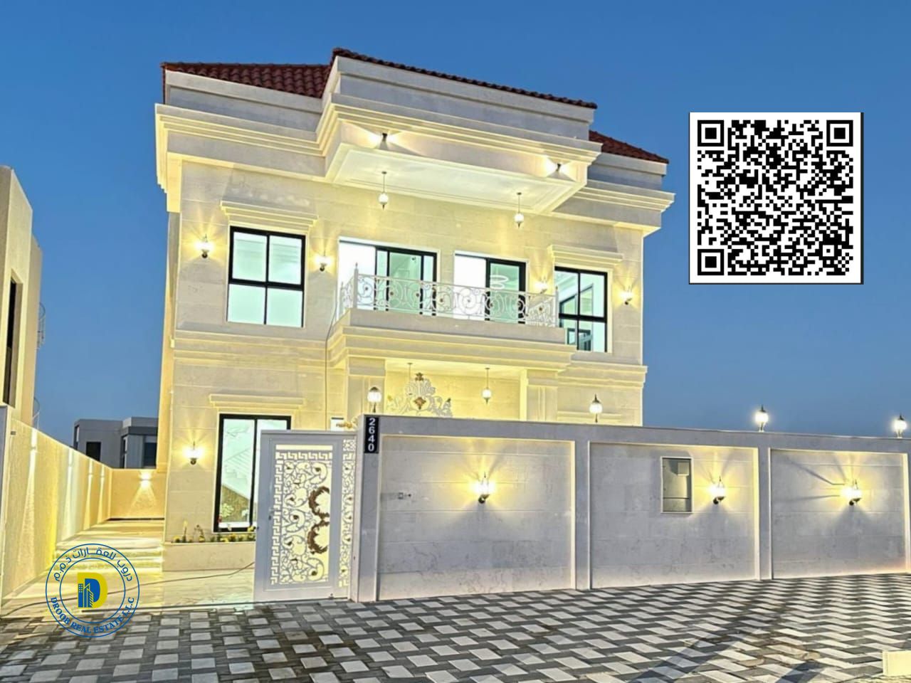 For sale: Luxurious villa with a classic design in Al Helio 2, Ajman, at a very attractive price.