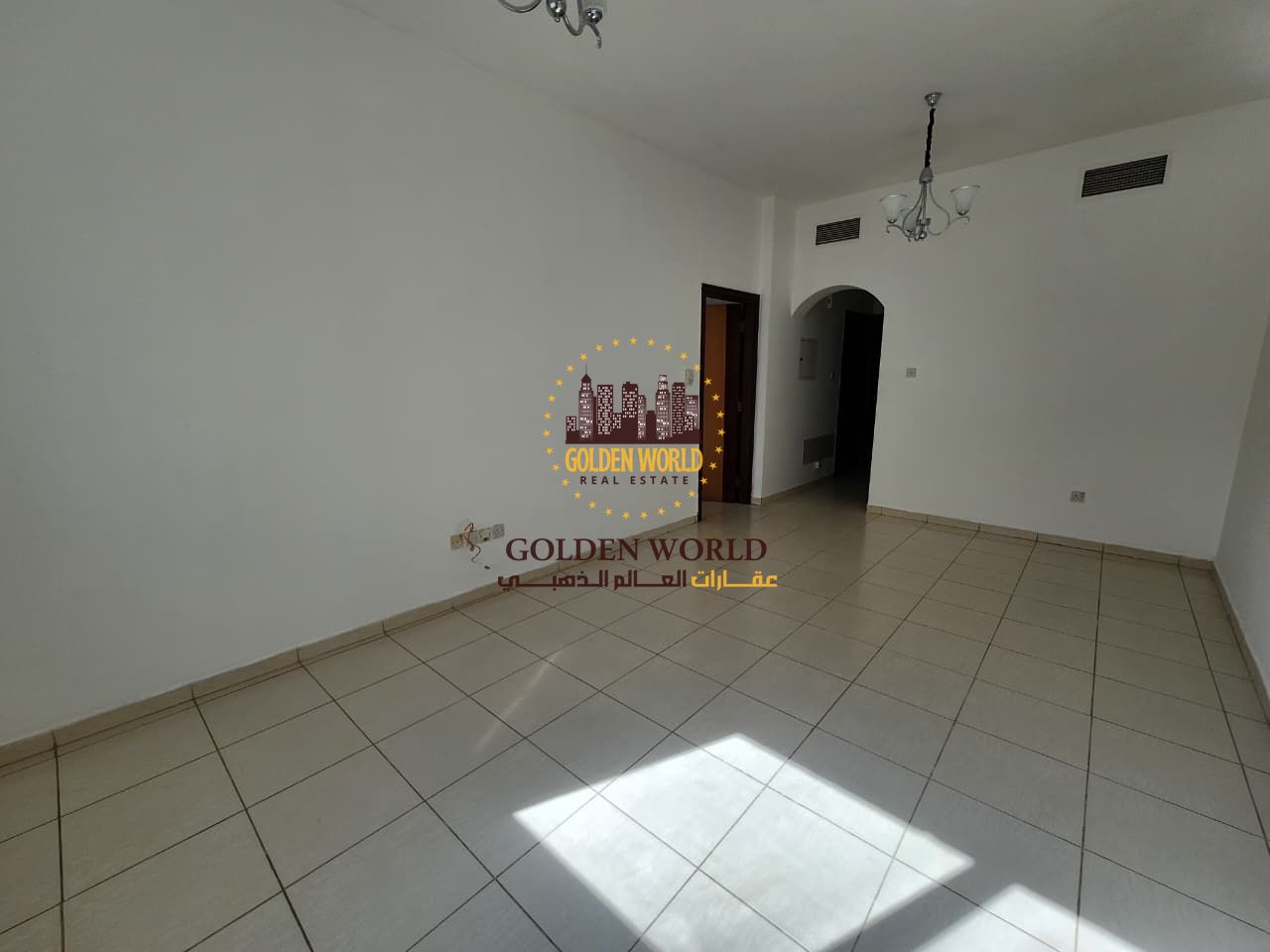 1BR + living room in Al Majaz 3, master bedroom, 2 bathrooms, open view, building gym for women, rent AED 40,000, 4 cheques, security deposit cheque,