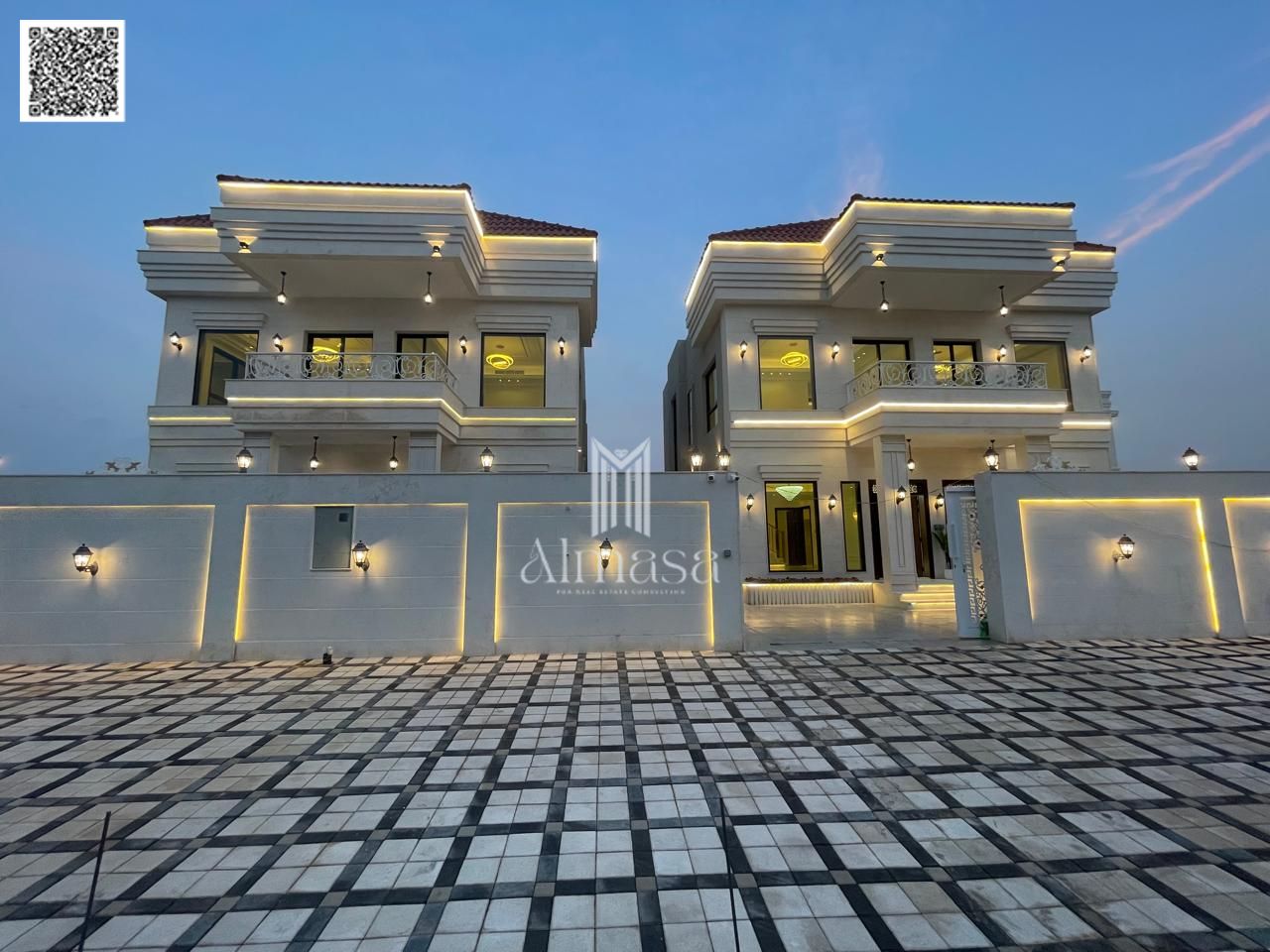 For Sale: Modern Villa near the mosque in Al Helio 2 (directly next to the Azha project), close to all services and near Sheikh Mohammed Bin Zayed Roa