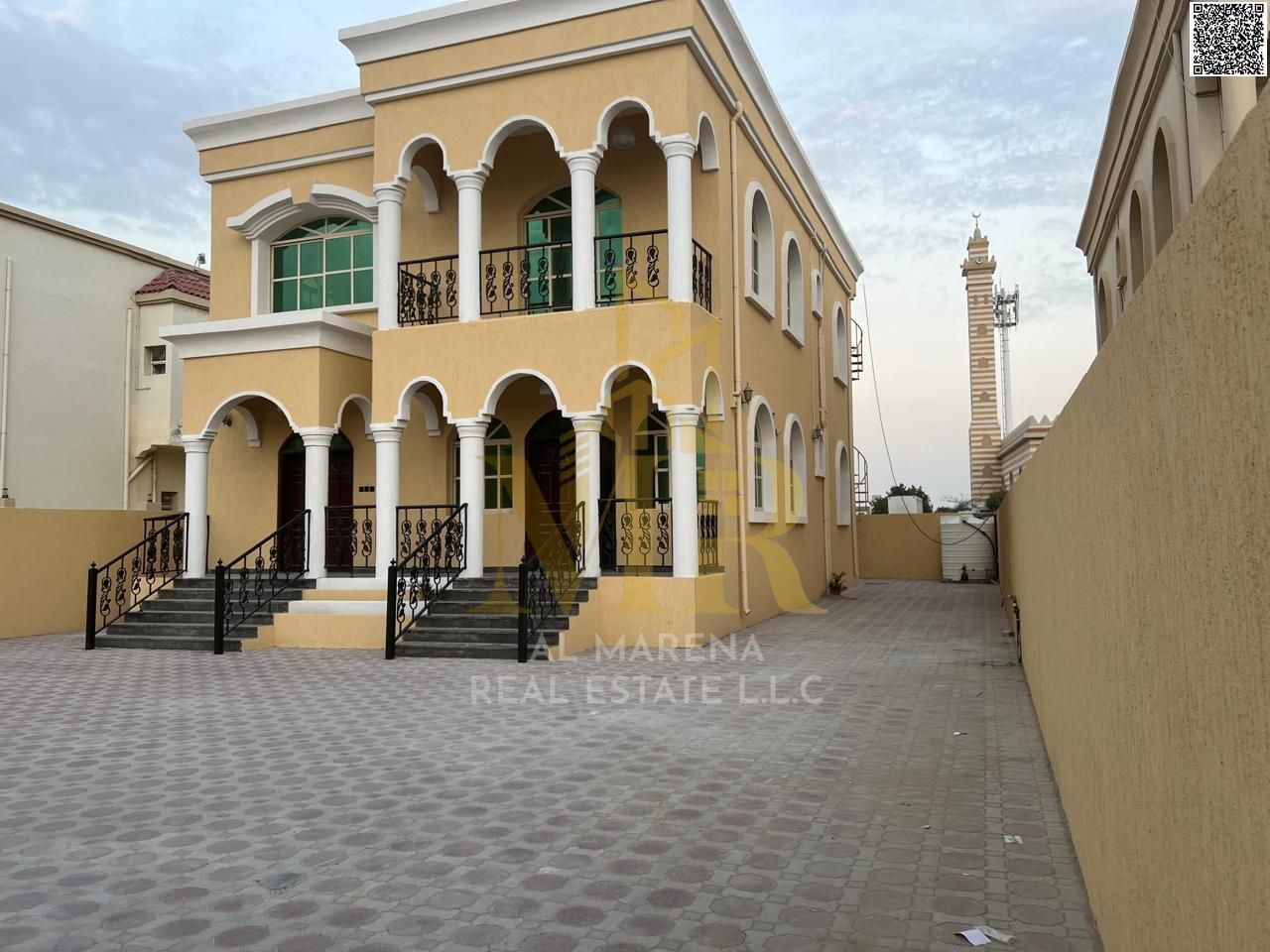 Villa for sale in Ajman – Al Rawda 1 | Prime location behind the mosque | 5000 sq ft land, all-inclusive price, freehold ownership for all nationaliti